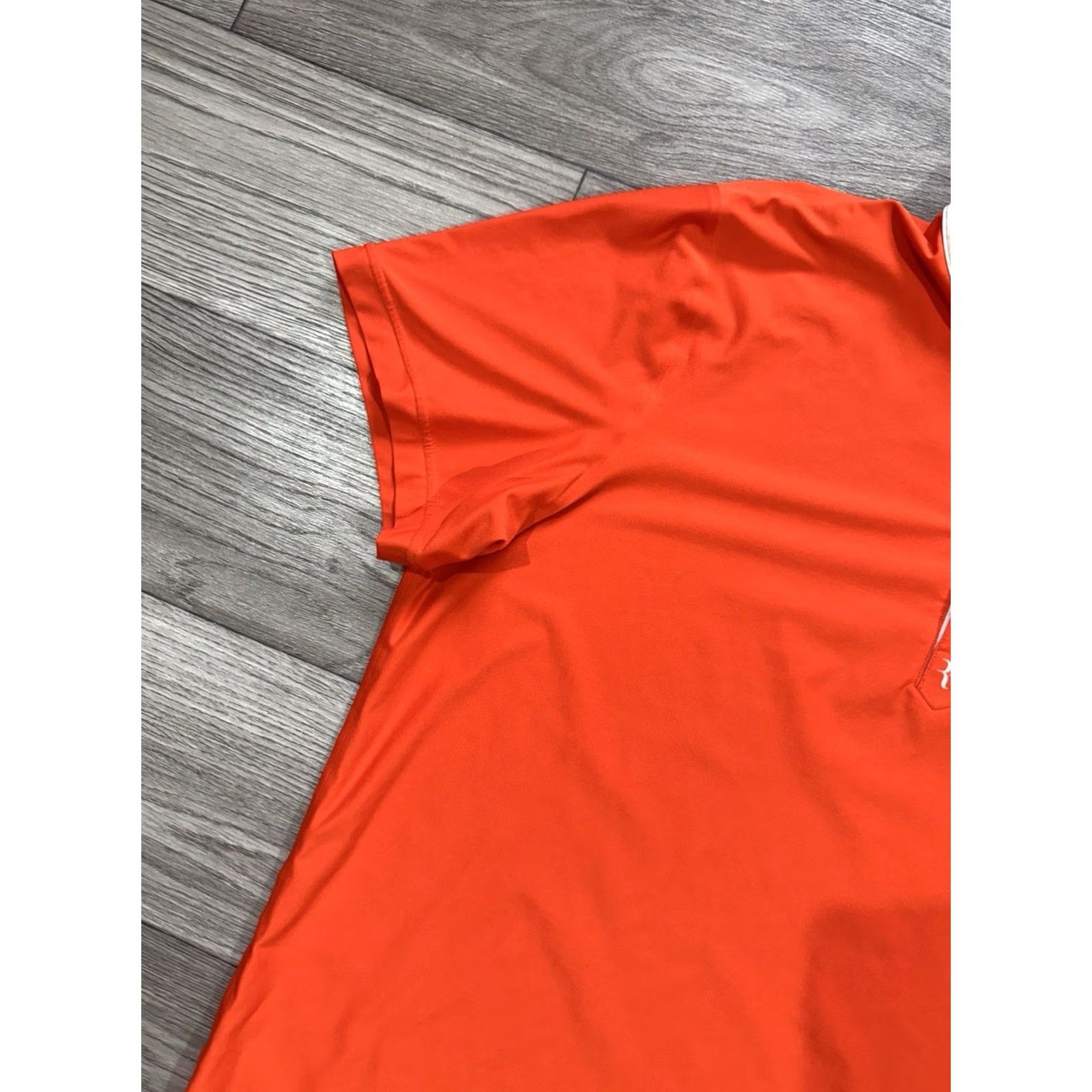 Nike Nike RF 2010 Miami Henley Tennis Polo Shirt Orange XL Men T-Shirt JERSEY 378658-891 Size US XL / EU 56 / 4 - 6 Thumbnail