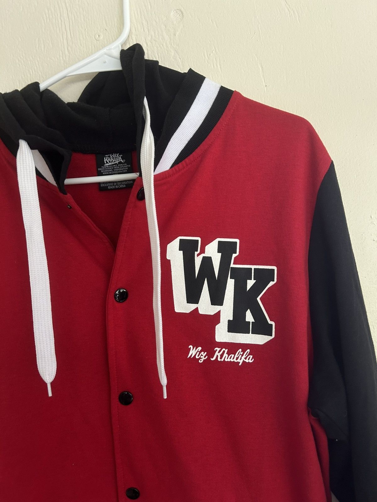 Wiz Khalifa 2012 Wiz Khalifa Work Hard Play Hard Varsity Jacket Size US L / EU 52-54 / 3 - 3 Thumbnail