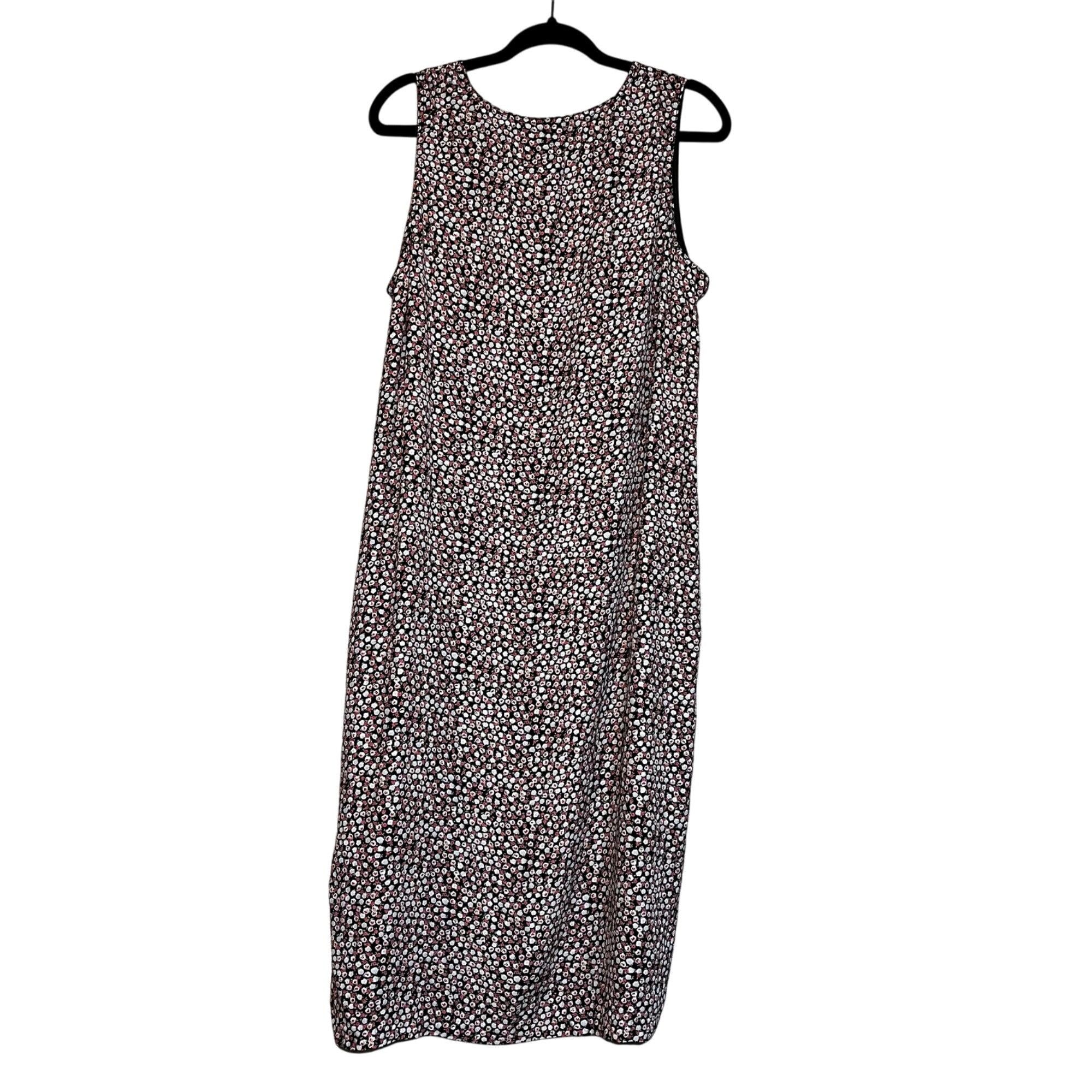 Other HOMEMADE Floral Sleeveless L Midi Dress Boho CottageCore Bus Size L / US 10 / IT 46 - 5 Thumbnail