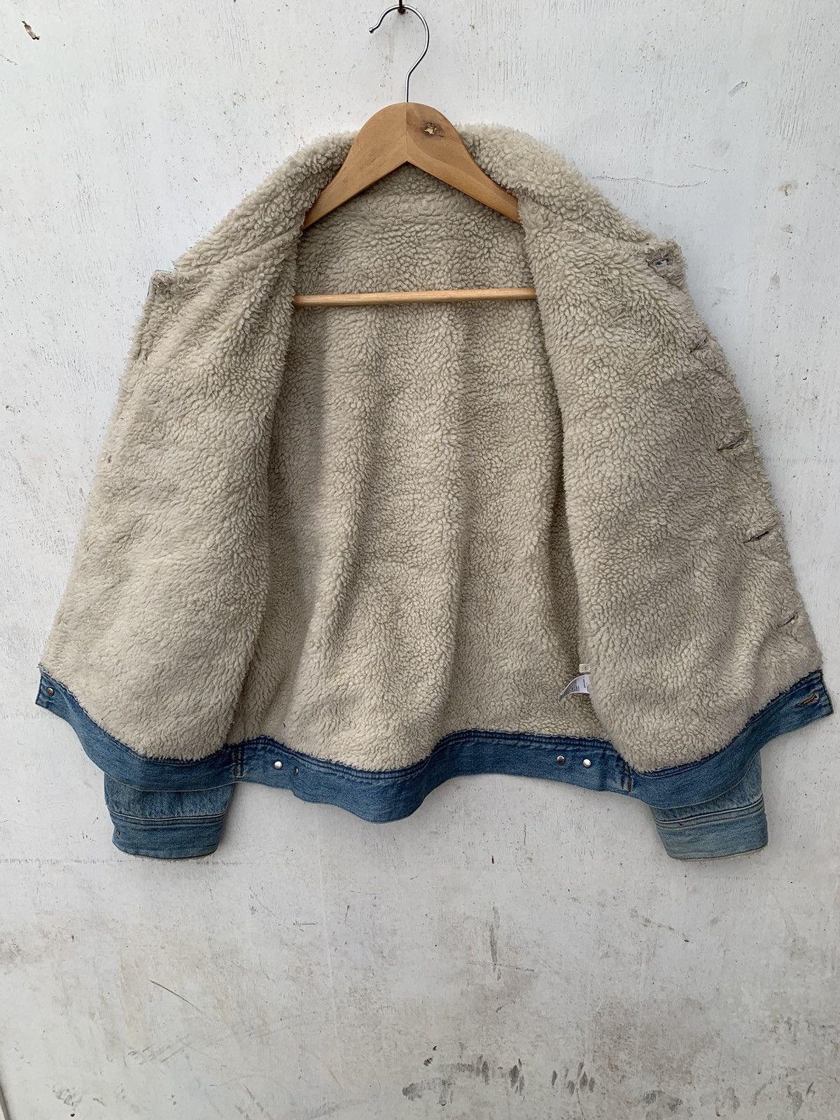 GU 🔥Steals🔥 GU Sherpa Lined Denim Jacket Mens Size US S / EU 44-46 / 1 - 11 Thumbnail
