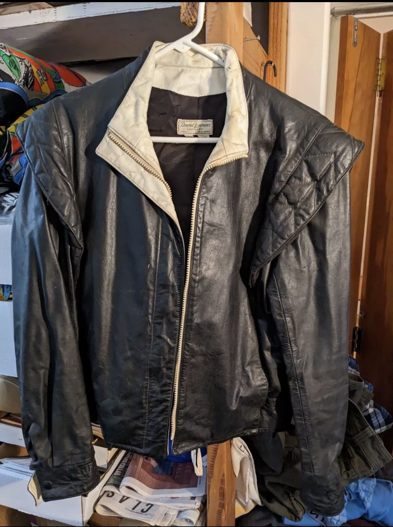 Michael Jackson × Vintage 1980s David Laurenz Leather MICHAEL JACKSON jacket Size US S / EU 44-46 / 1 - 1 Thumbnail