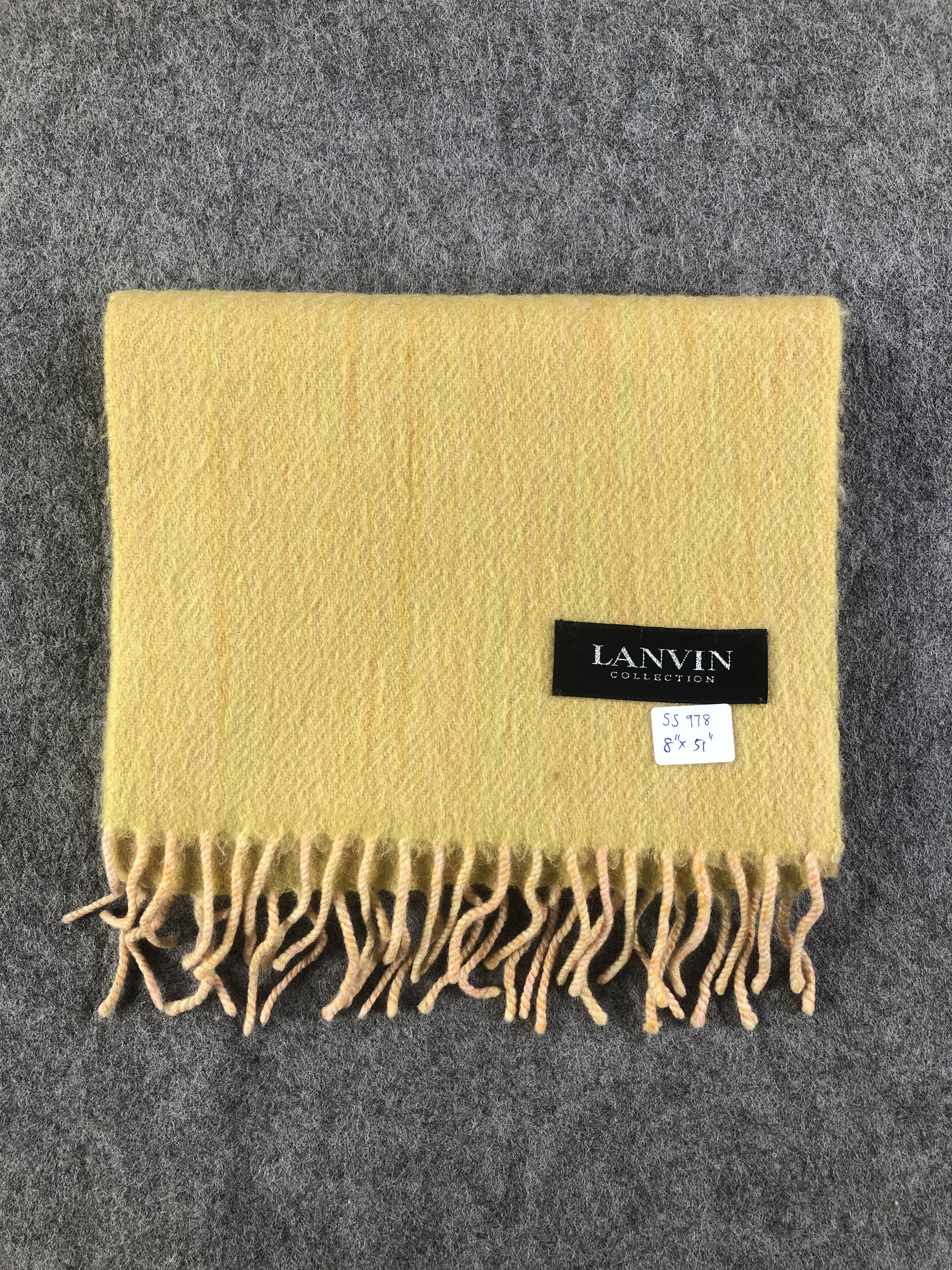 Lanvin Lanvin Scarf / Muffler / Neckwear Size ONE SIZE - 6 Thumbnail