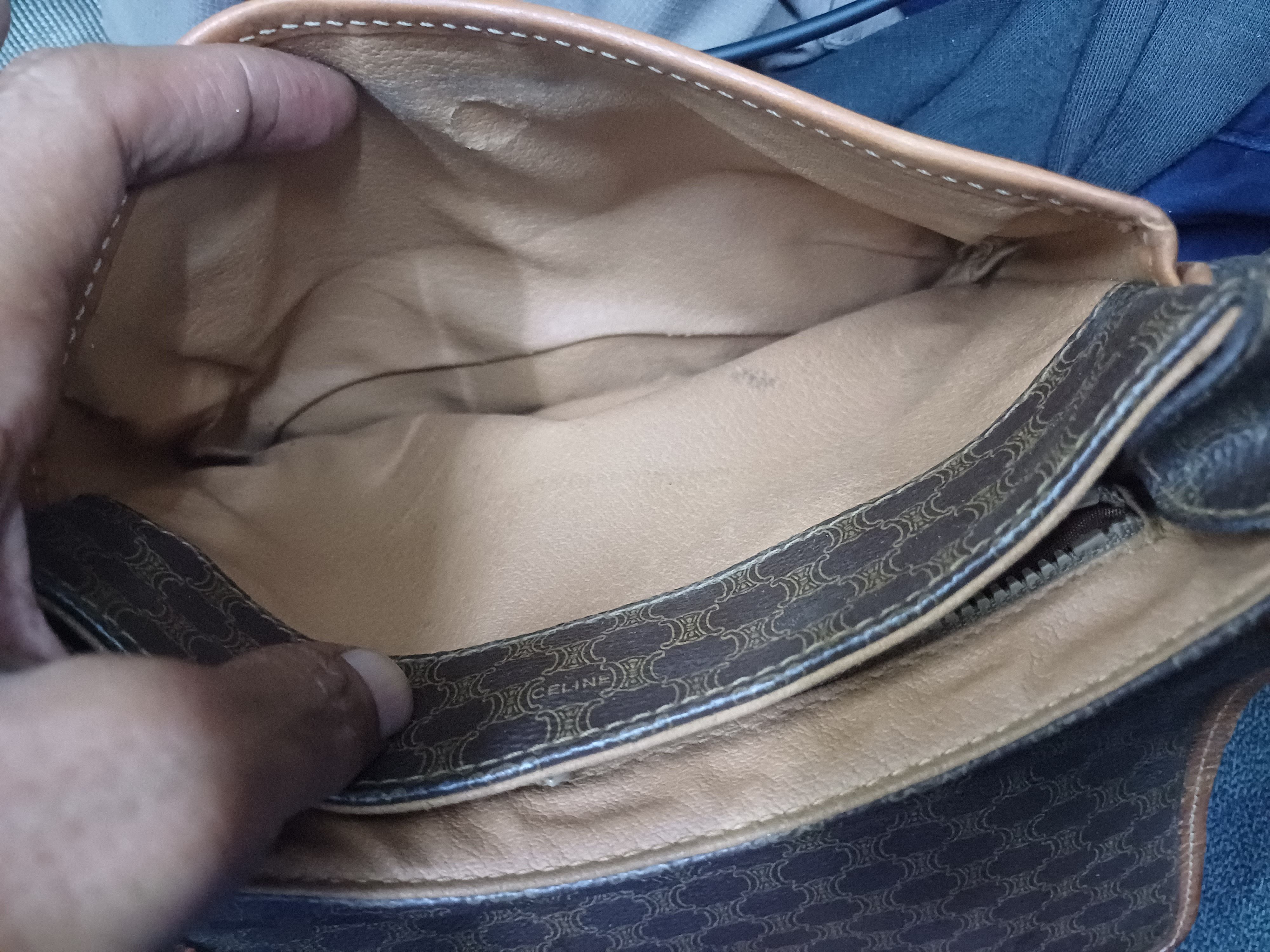 Celine vintage celine shoulder bag monogram Size ONE SIZE - 8 Thumbnail