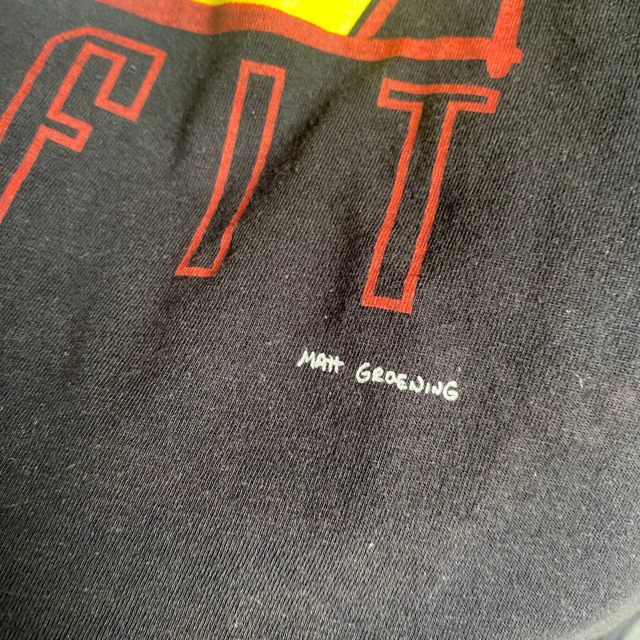 Cartoon Network × The Simpsons × Vintage Vintage The Simpsons 1998 Matt Groening Big Logo cartoon tee Size US XL / EU 56 / 4 - 5 Thumbnail