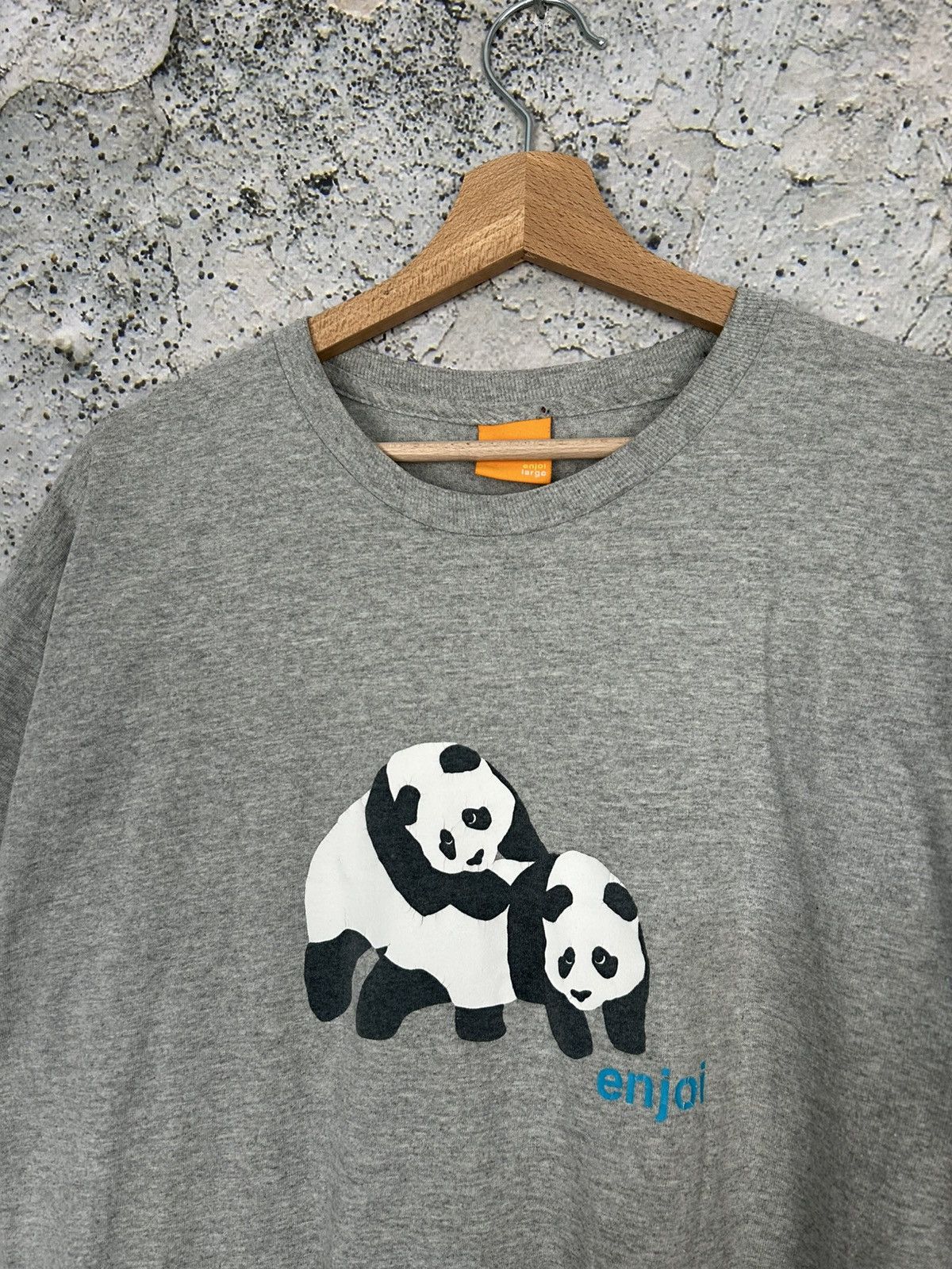 Enjoi Enjoi Skateboards Vintage Panda Graphic Tee Streetwear Size US L / EU 52-54 / 3 - 3 Thumbnail