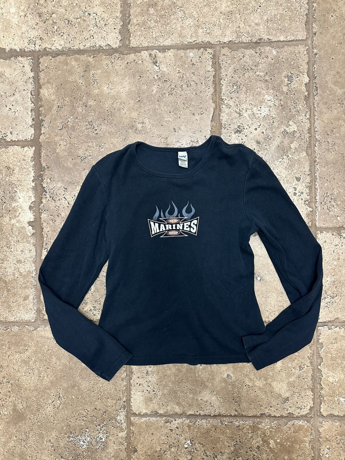 Harley Davidson Marines Semper Fi Since 1778 Harley Davidson Long Sleeve Y2K Size M / US 6-8 / IT 42-44 - 1 Thumbnail