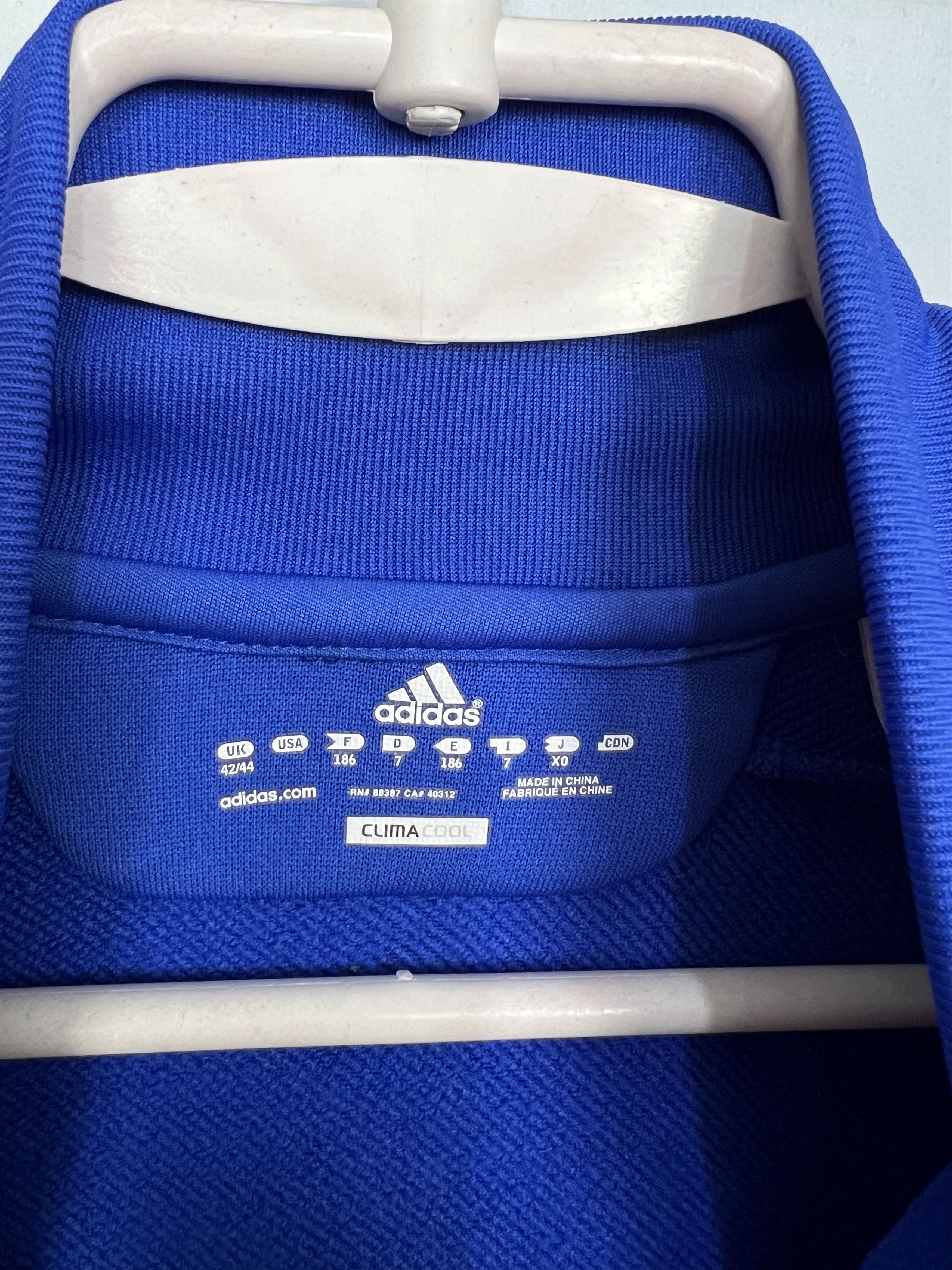 Adidas Chelsea Football Player Train Sweatshirt Track Top Jacket Size US L / EU 52-54 / 3 - 7 Thumbnail