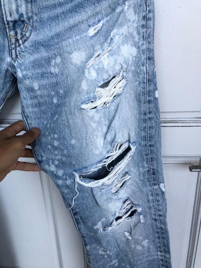 4GSELLER Very Rare Distressed denim brand Alternative RNA Verna inc Size US 33 - 6 Thumbnail