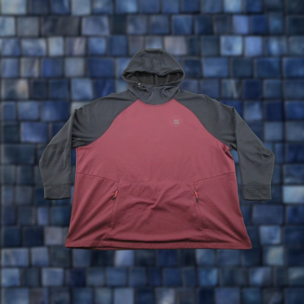 Vintage Alaskan Hardgear Hoodie Womens Plus 2X Red Thermal Fleece Crosslayer Pullover Winter Adult Womens 80279 Size XXL / US 16-18 / IT 52-54 - 1 Thumbnail
