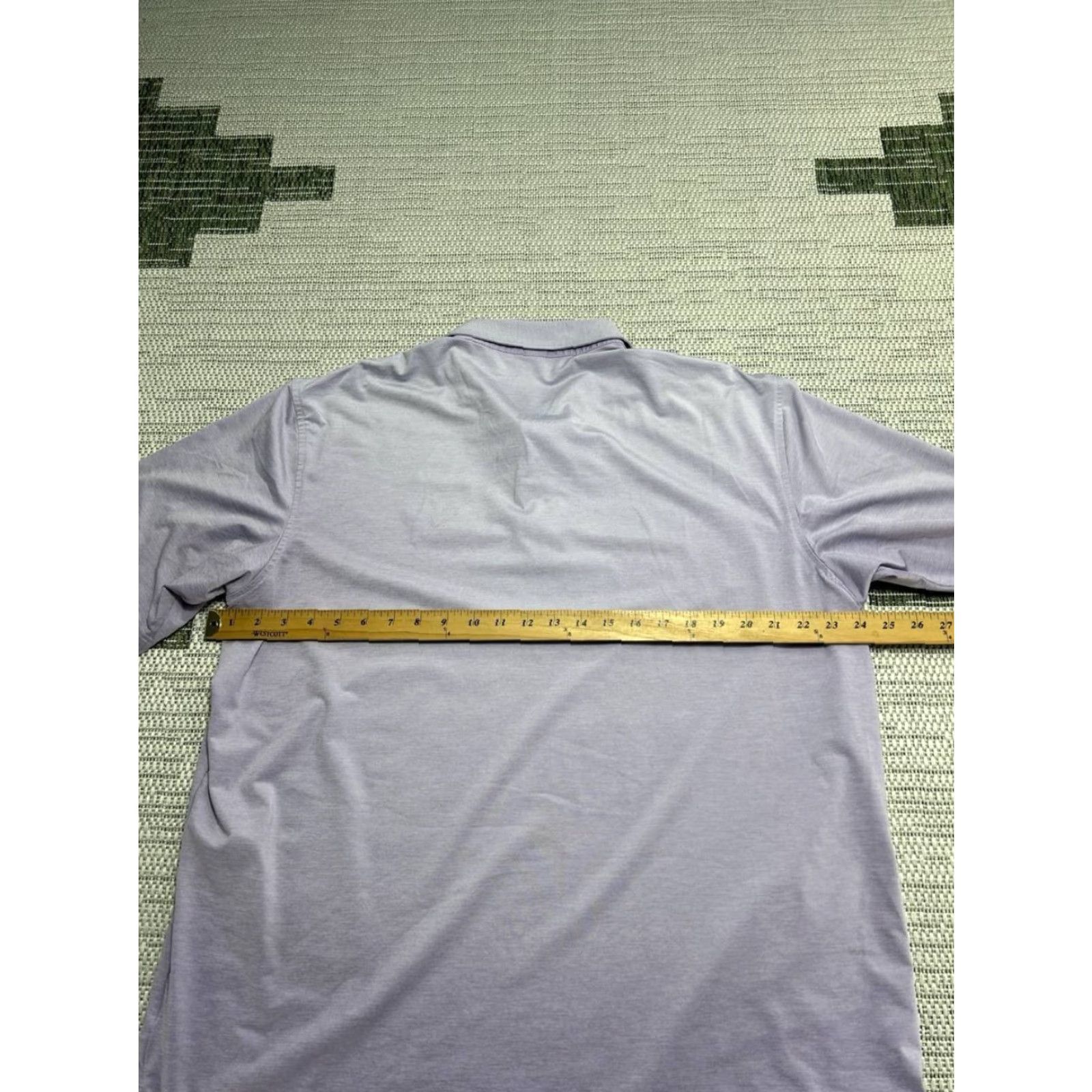 Peter Millar Peter Millar Summer Comfort Polo Shirt Mens XL Purple Steel Performance Golf Shirt Size US XL / EU 56 / 4 - 5 Thumbnail