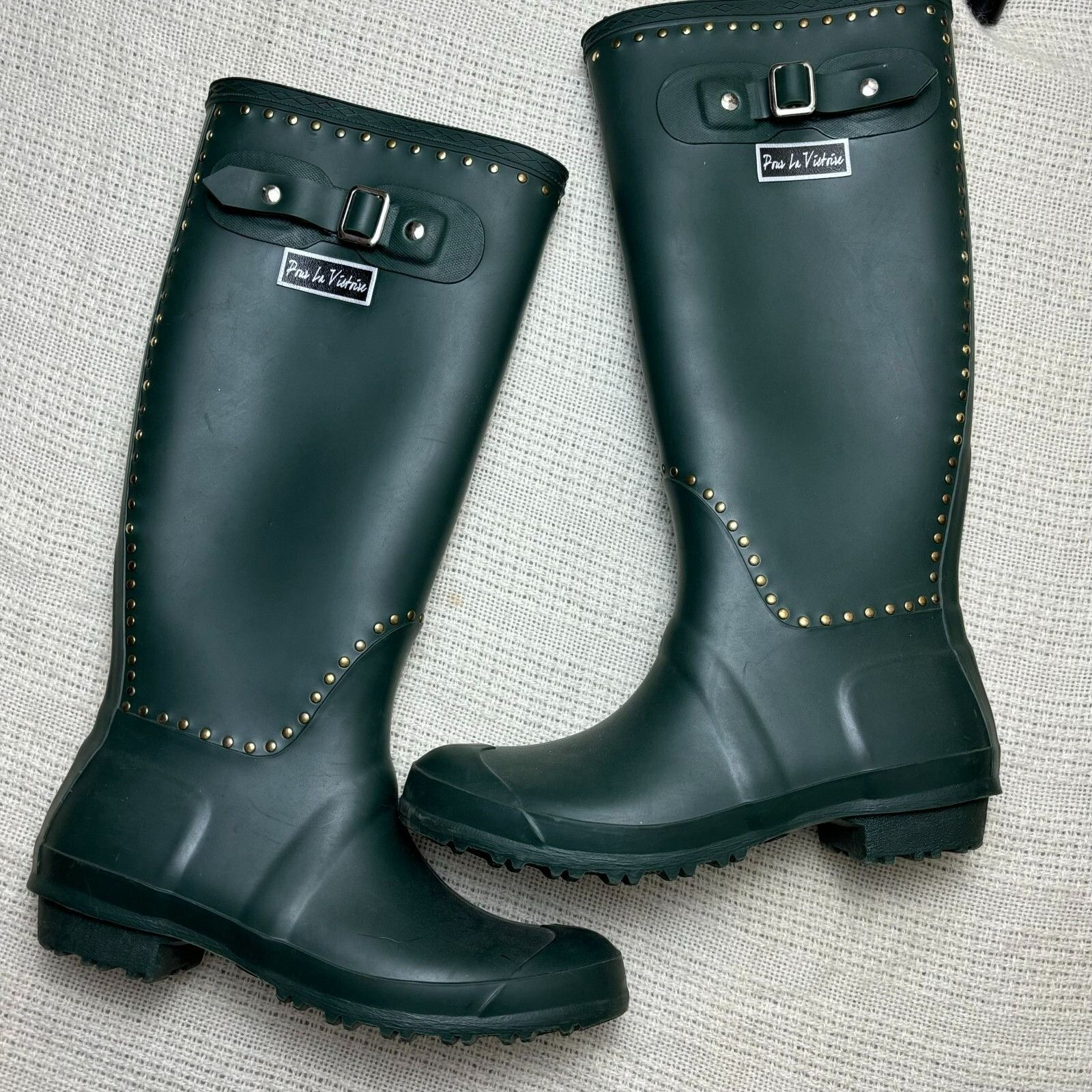 Other Pour La Victoire Women's Rain Boots - Black, Size 6.5 Round Size US 6.5 / IT 36.5 - 5 Thumbnail