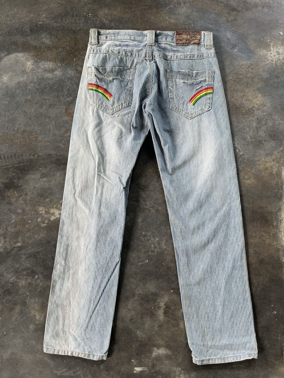 Hysteric Glamour × Japanese Brand × Vintage Hickory Denim Hysteric Inspired Size US 31 - 15 Thumbnail