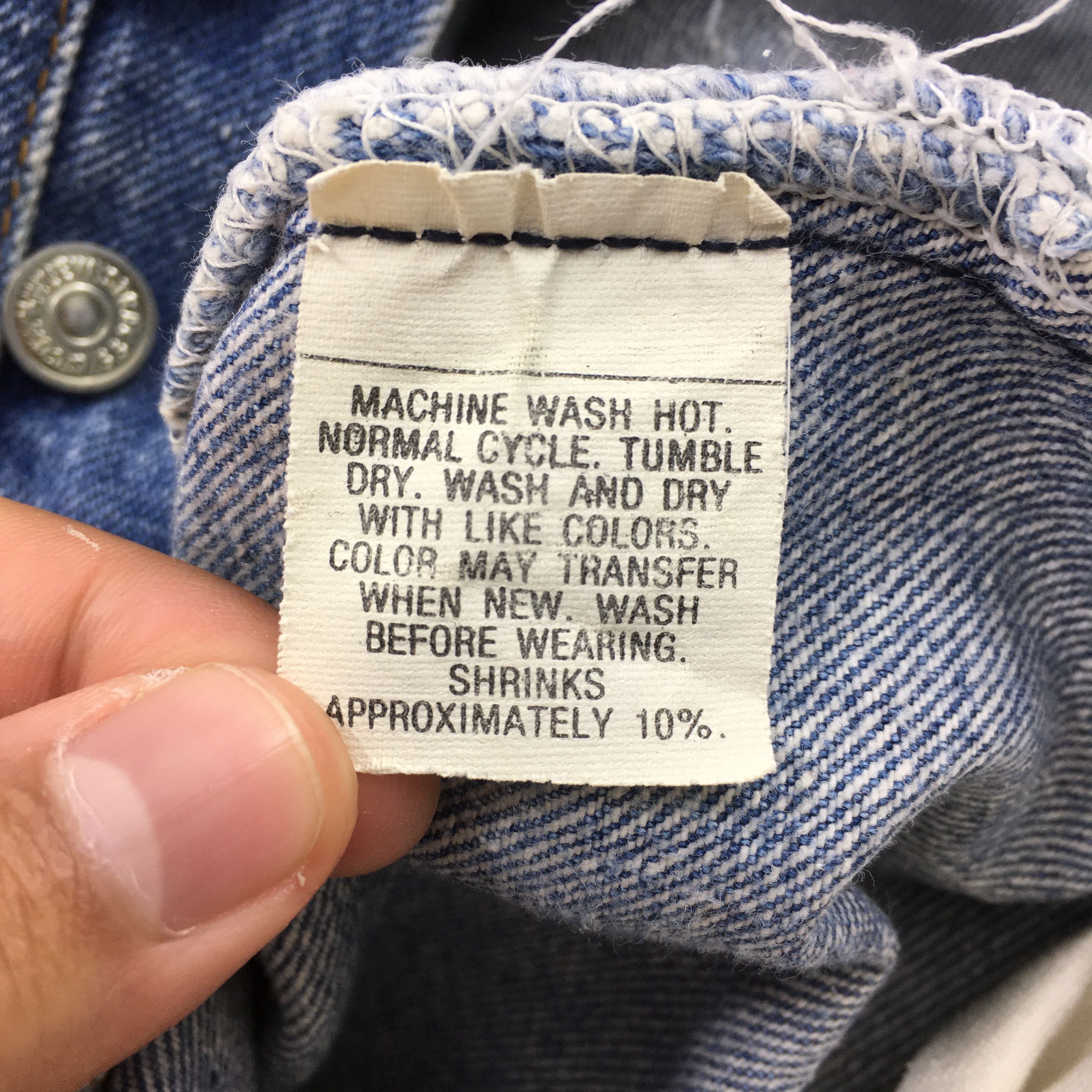 Levi's Size 30x31 90s Levi's 501 Distressed Stone Washed Jeans S235 Size US 30 / EU 46 - 13 Thumbnail