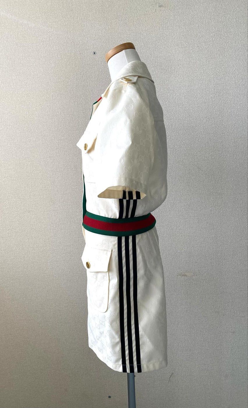 Adidas × Gucci The Gucci x Adidas Short Jumpsuit Size S / US 4 / IT 40 - 6 Thumbnail