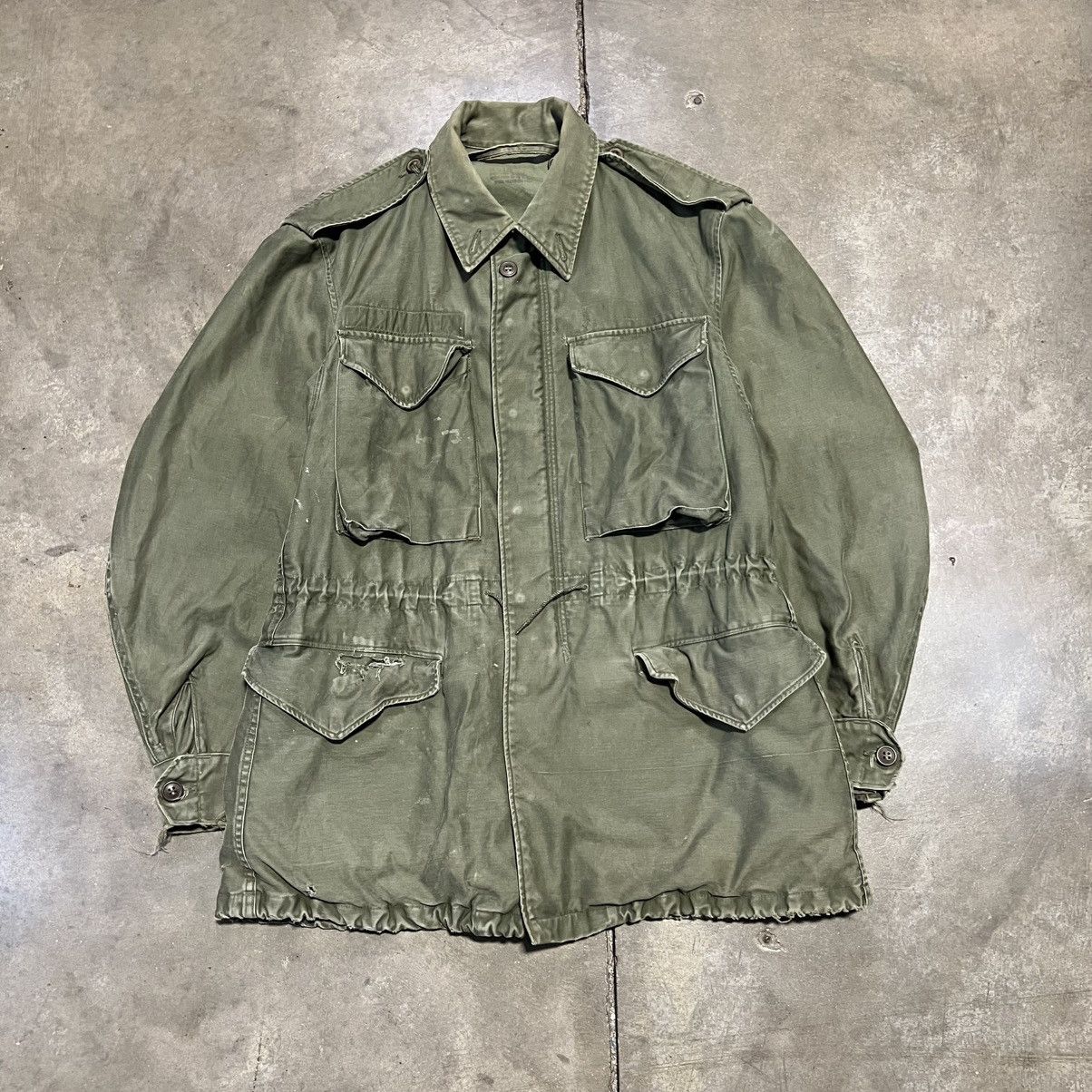 Vintage Vintage 50s OG 106 M65 Military Field Jacket Vietnam War USA Size US S / EU 44-46 / 1 - 1 Thumbnail