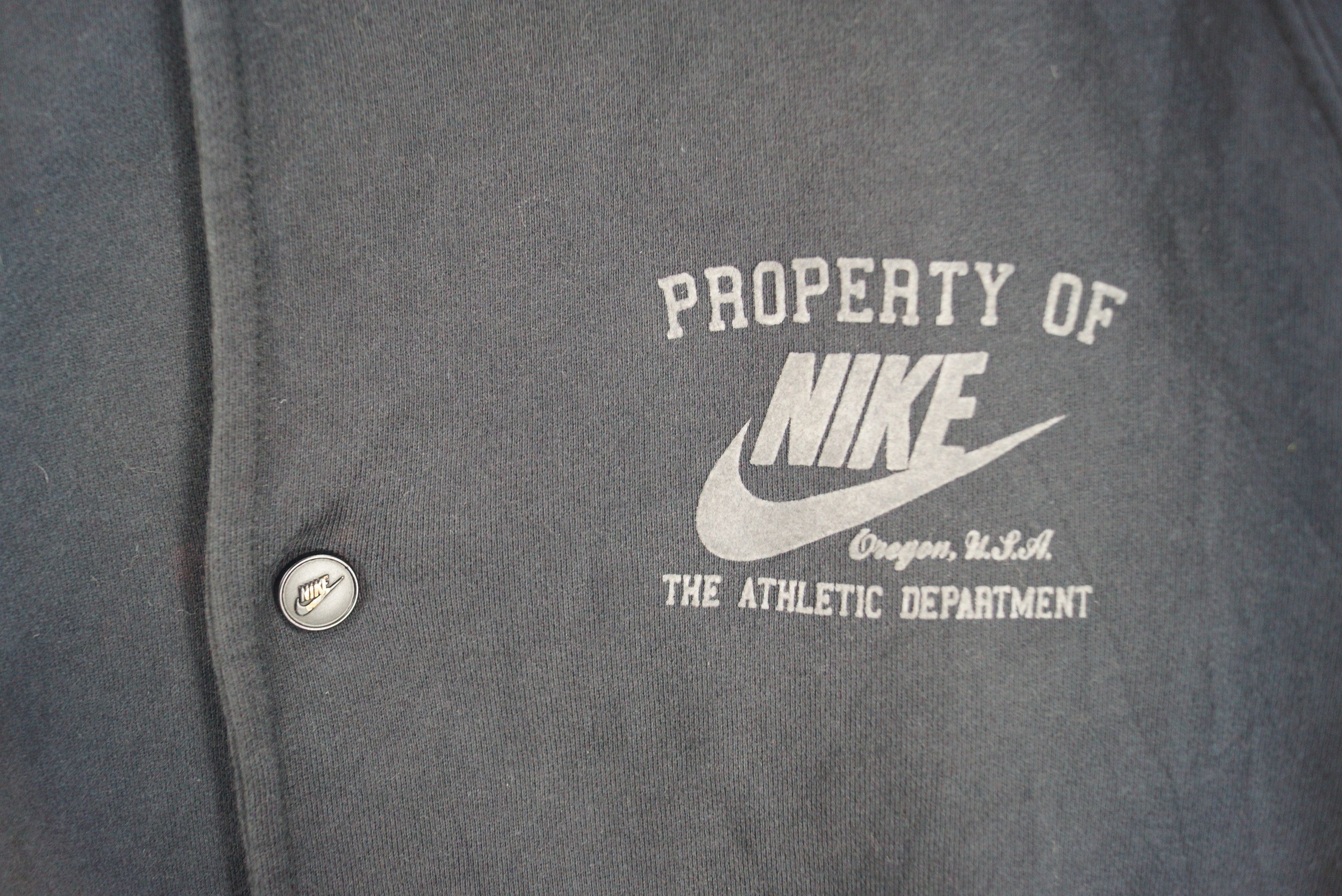 Nike × Vintage Nike Sweater Button Up Small Logo Nice Design Size US XL / EU 56 / 4 - 2 Thumbnail