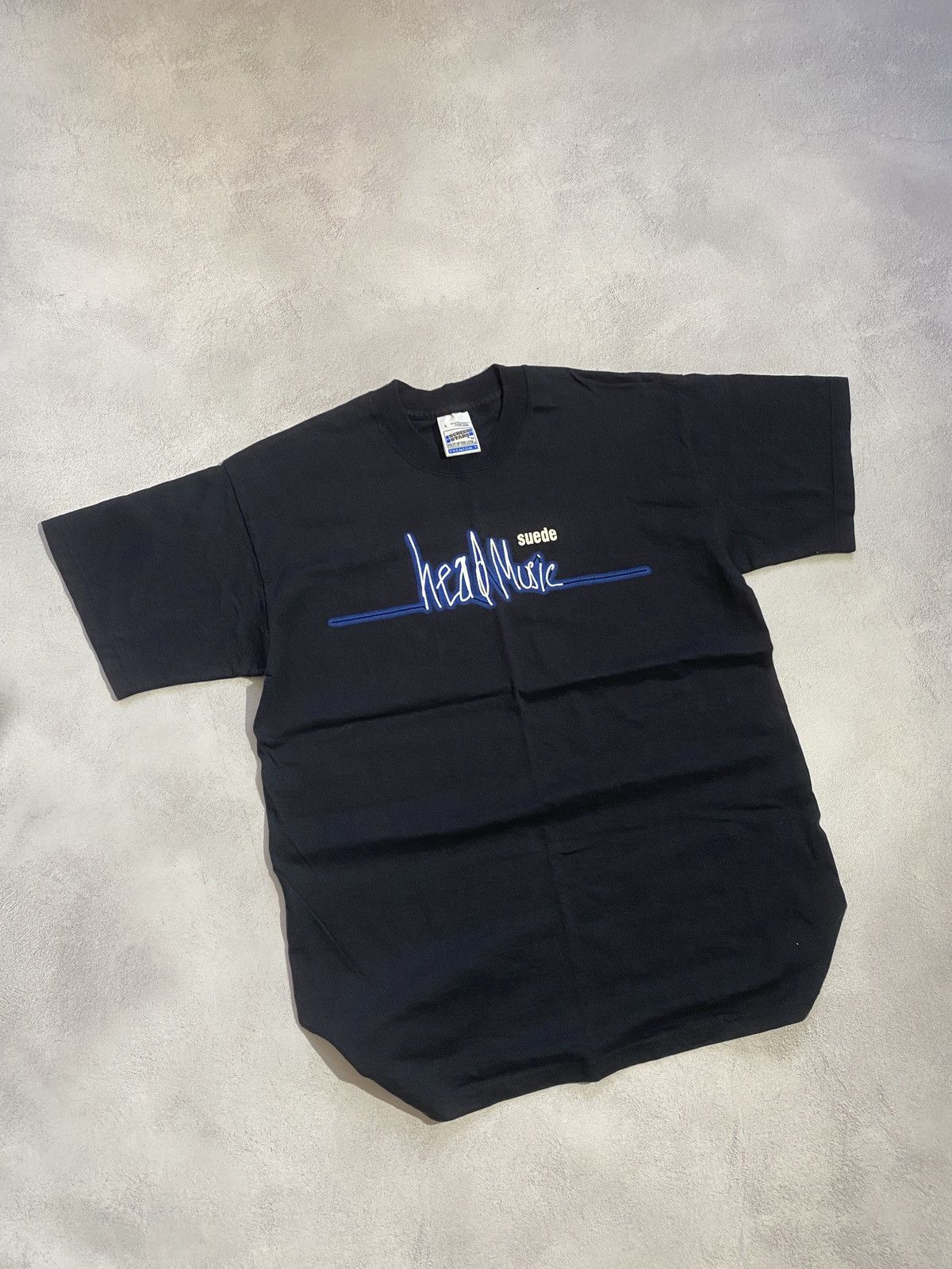 Band Tees Crazy vintage suede head music merch Size US L / EU 52-54 / 3 - 2 Thumbnail