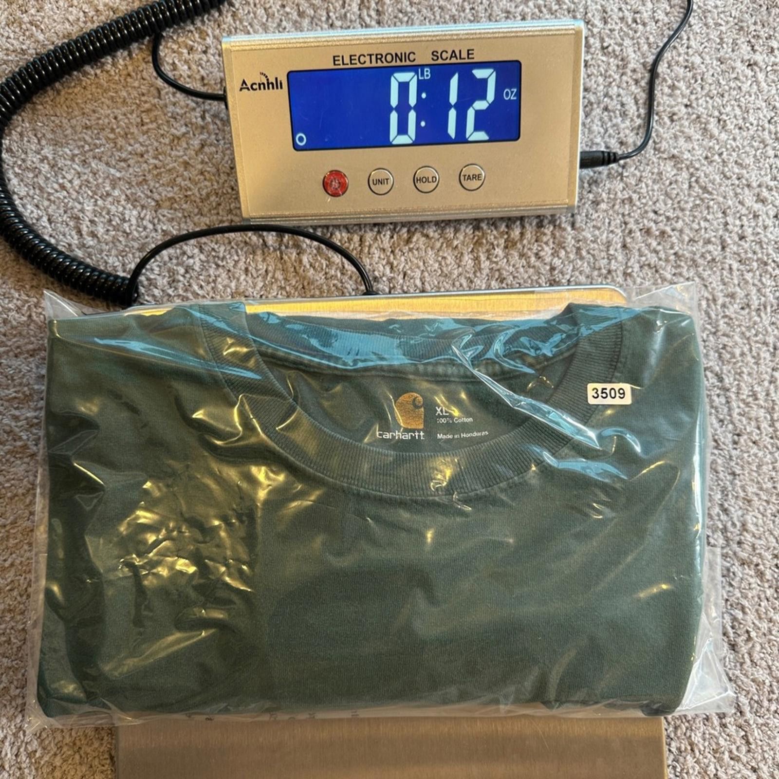 Carhartt Carhartt K87 Pocket T Shirt XL Green Workwear Distressed Size US XL / EU 56 / 4 - 8 Thumbnail
