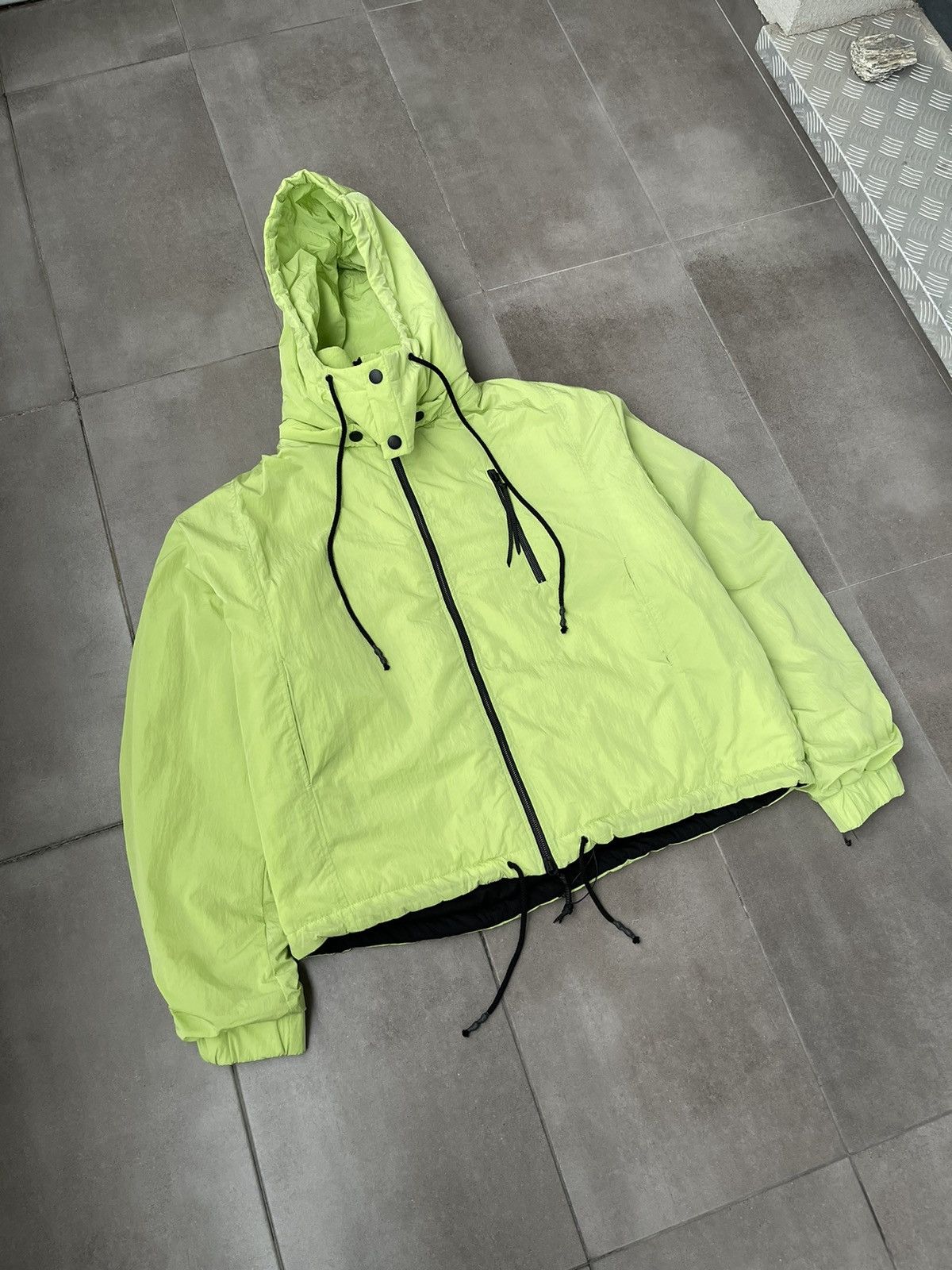 Japanese Brand !DS! AW22 Zsigmond Zeliz Acid Green Track Jacket Coat Size US L / EU 52-54 / 3 - 9 Thumbnail