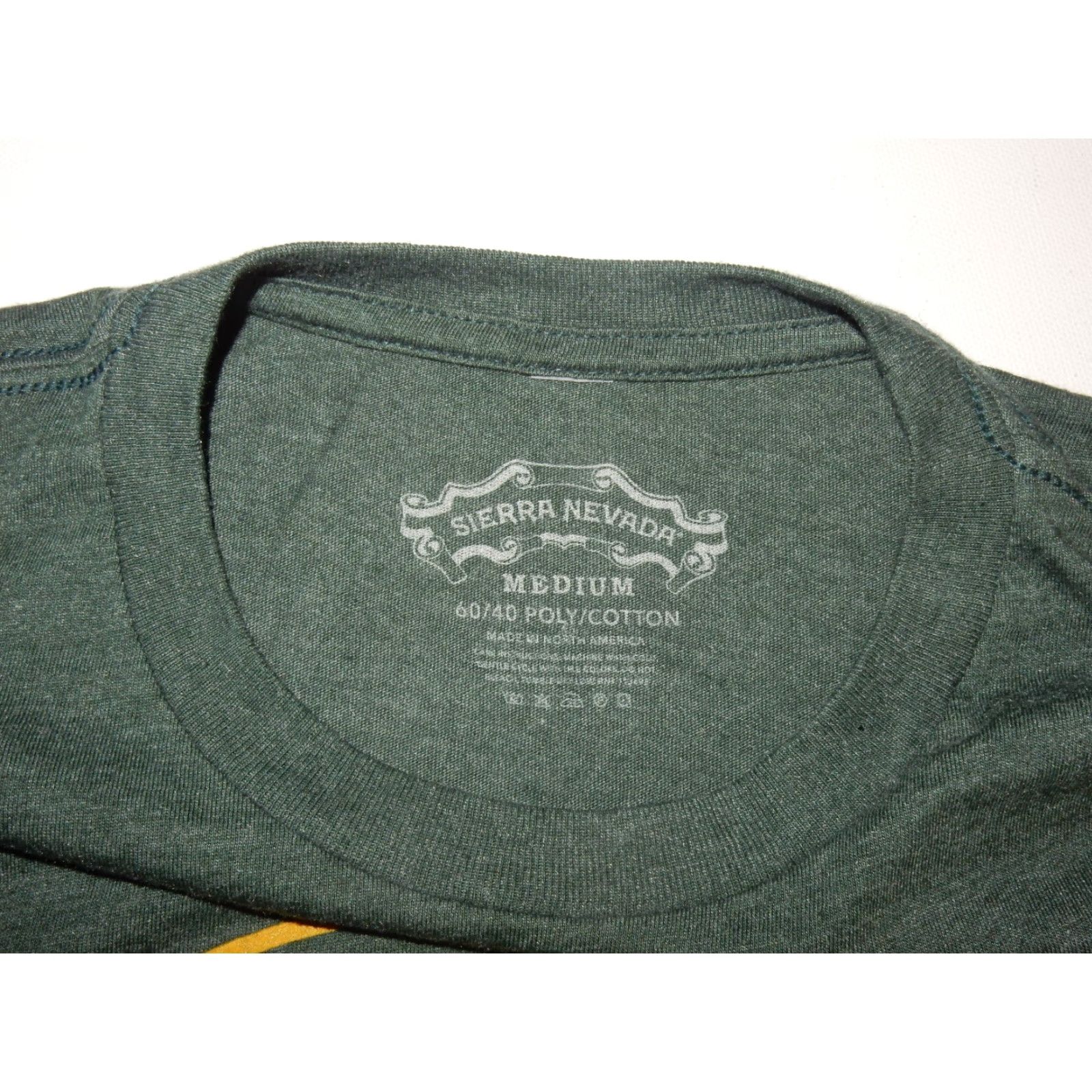 Vintage Sierra Nevada Men's T Shirt Short Sleeve Cotton Graphic Print Green Size M Size US M / EU 48-50 / 2 - 2 Thumbnail