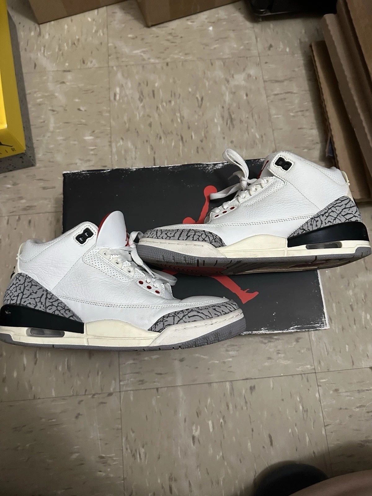 Nike Nike Air Jordan 3 White Cement Reimagined Size US 8 / EU 41 - 1 Thumbnail
