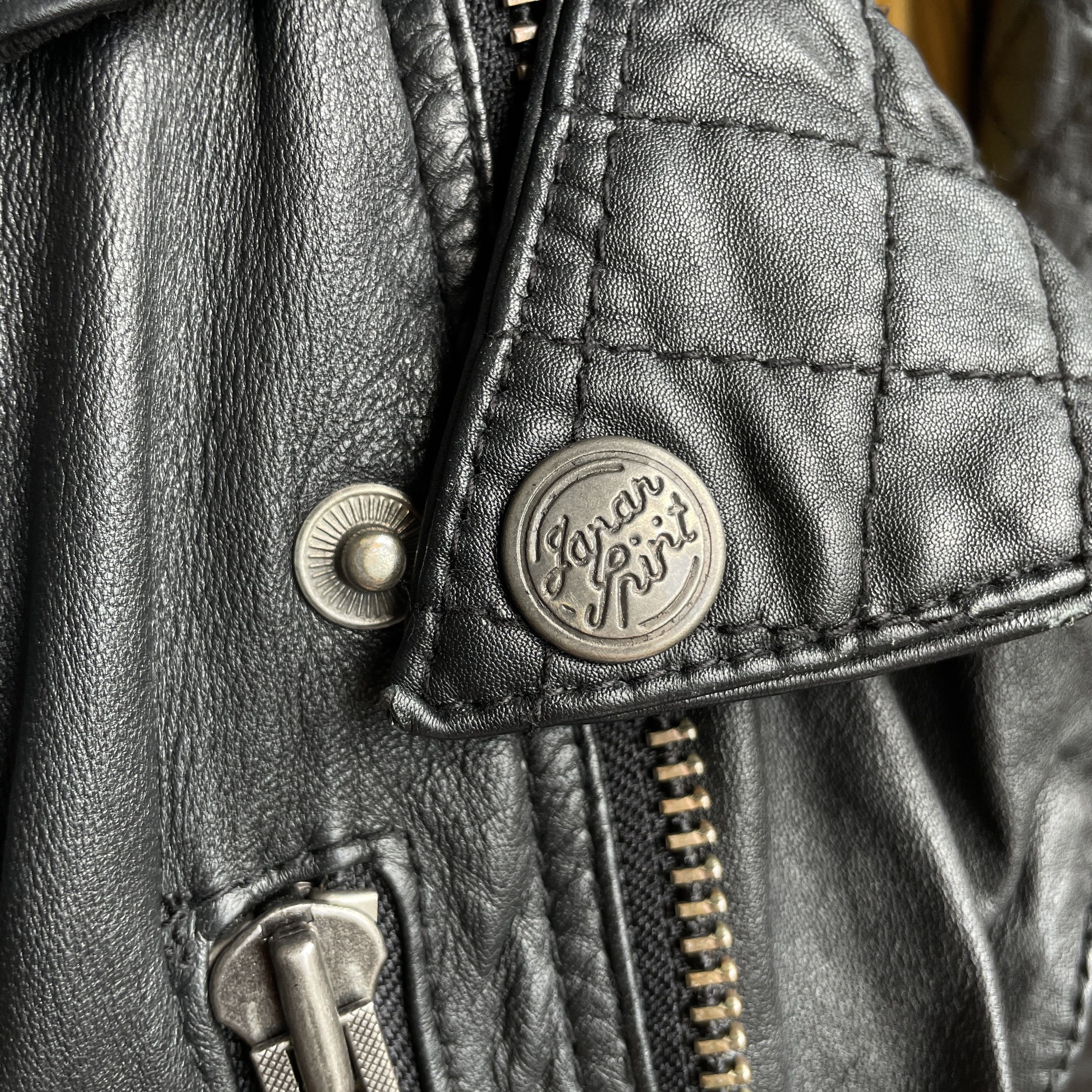 Superdry Superdry Womens Biker Leather Jacket Size S Size S / US 4 / IT 40 - 9 Thumbnail