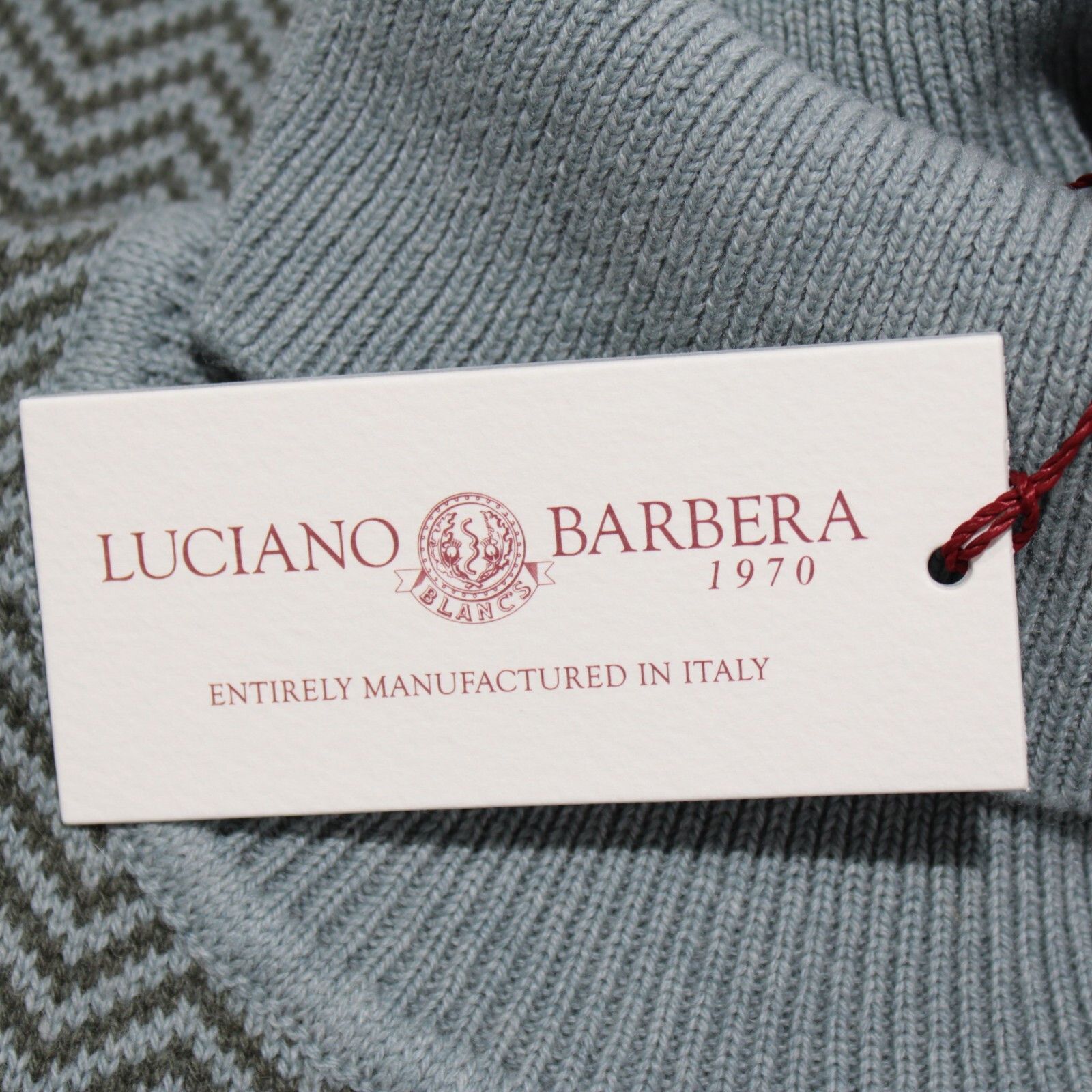 Luciano Barbera Luciano Barbera Sweater Size US XL in Blue Size US XL / EU 56 / 4 - 2 Thumbnail