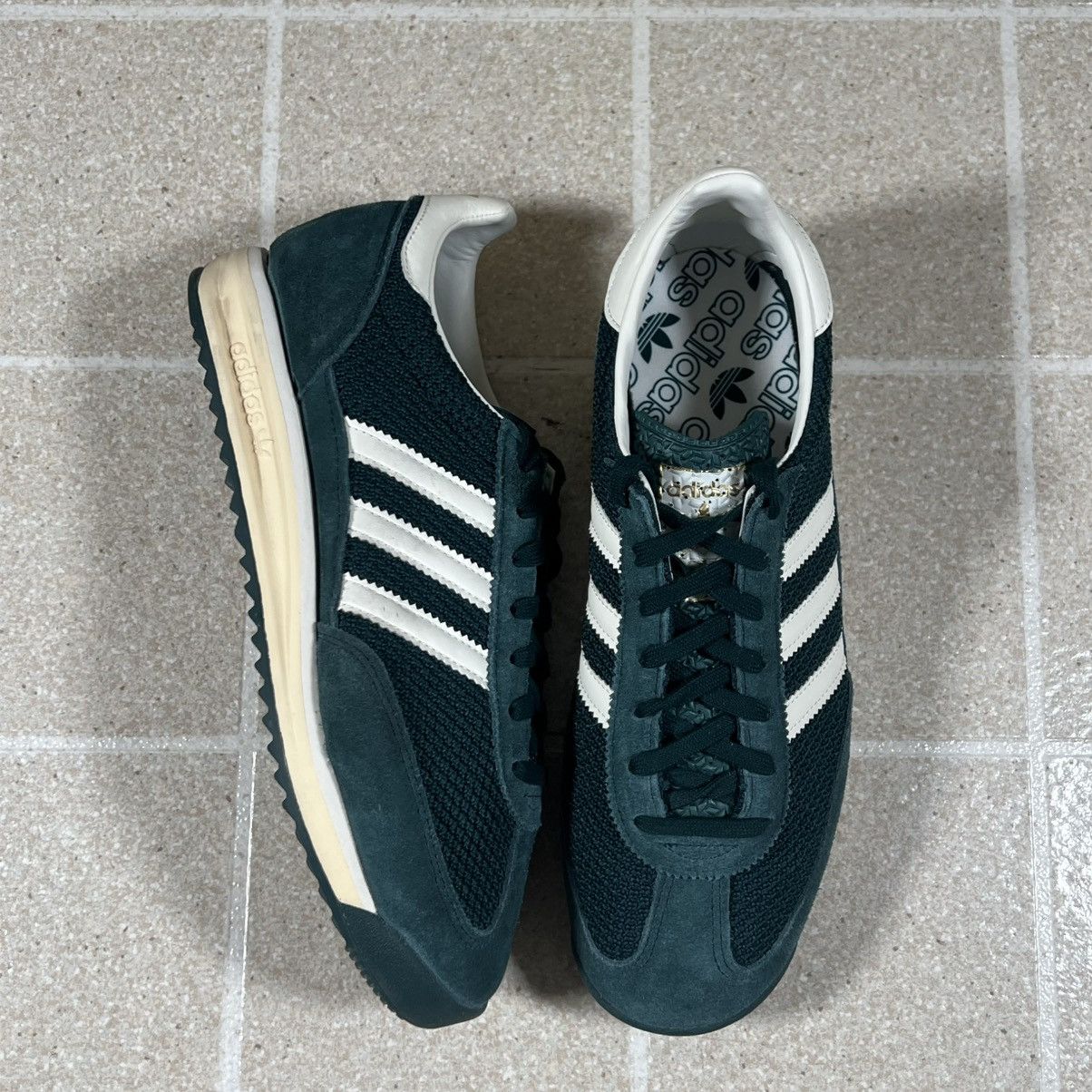 Adidas ADIDAS Originals SL 72 RS Mens Size 10 Aurora Ivy Sneakers Size US 10 / EU 43 - 2 Thumbnail