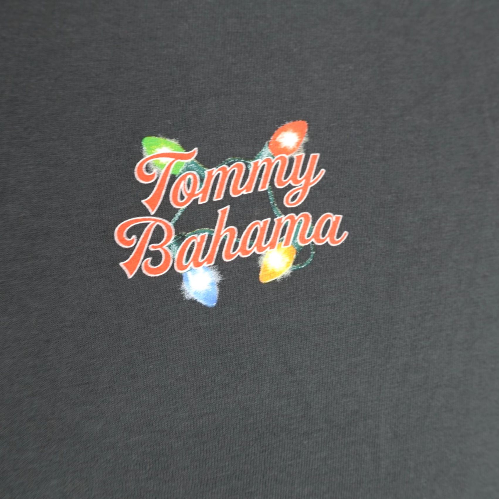 Tommy Bahama TOMMY BAHAMA Holiday T-Shirt Mens Large Gray Very Merry Mary Graphic Short Sleeve Crew Neck Size US L / EU 52-54 / 3 - 3 Thumbnail