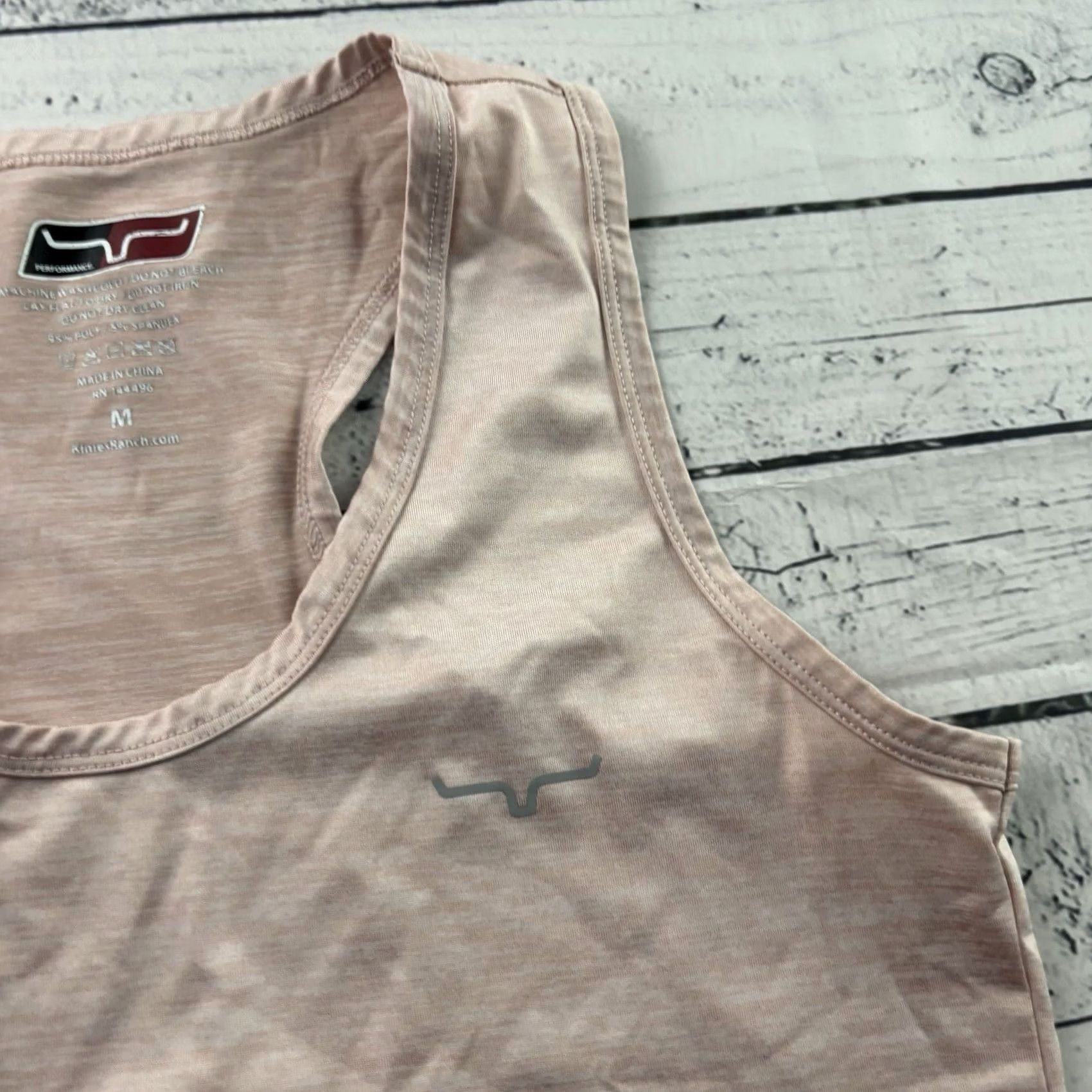 Vintage Kimes Ranch Sleeveless Athletic Tank Top Women's M Pink Size M / US 6-8 / IT 42-44 - 3 Thumbnail