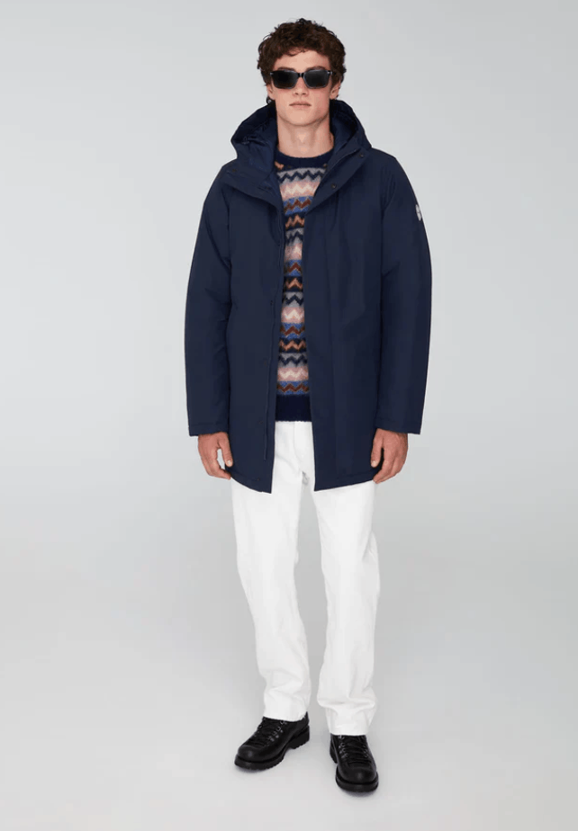 Other BNWT AW23 QUARTZ.CO ALBAN FORWARD INSULATED COAT NAVY S Size US S / EU 44-46 / 1 - 18 Thumbnail