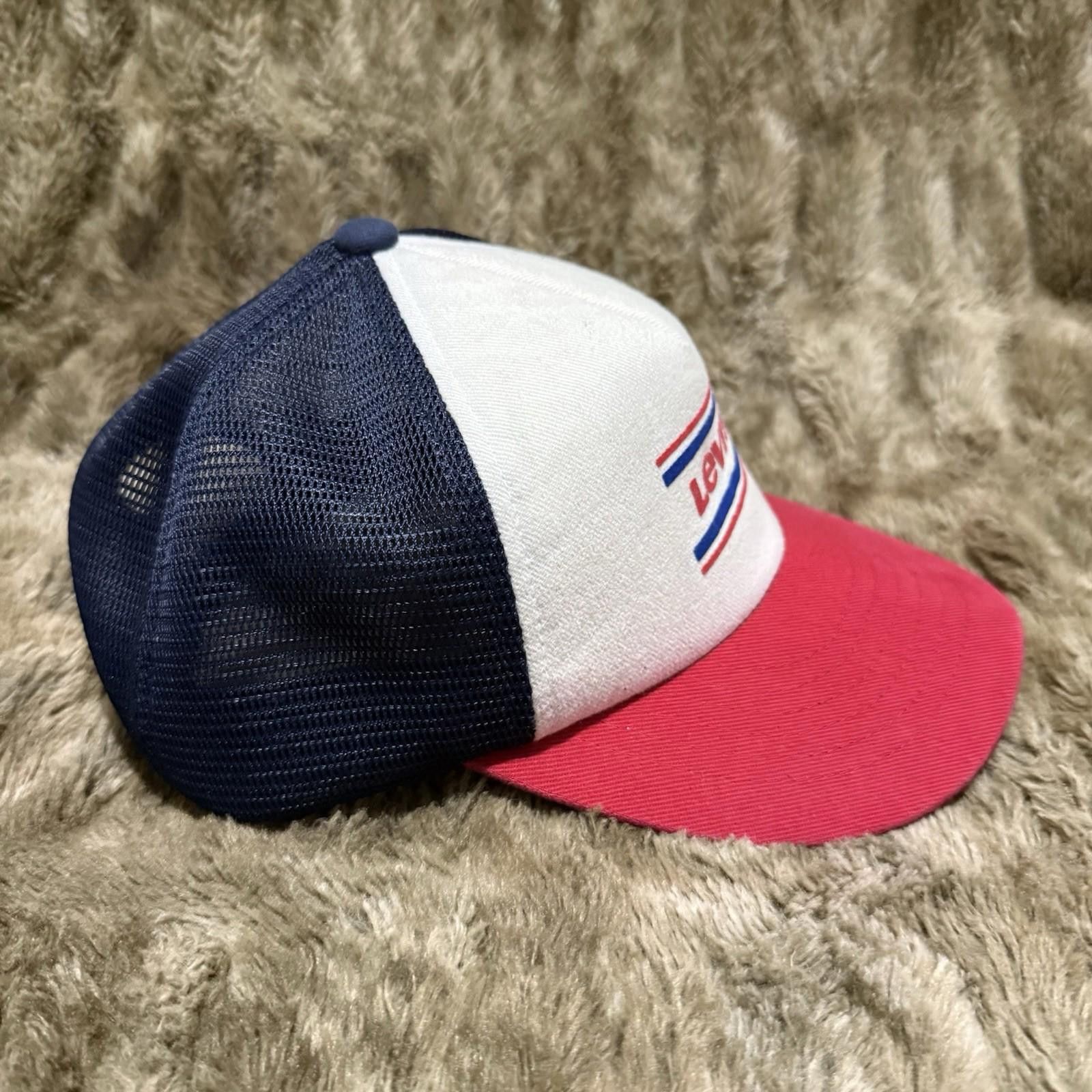 Levi's Vintage Levi’s Trucker Snapback Hat O/S Cap Men’s Size ONE SIZE - 5 Thumbnail