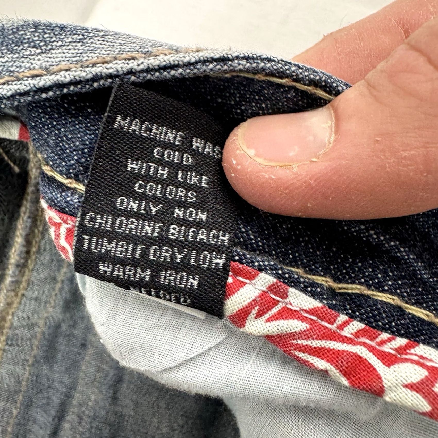 Vintage VINTAGE Rue 21 Jeans Womens Size 0 Bootcut Flare Hipster 90s Y2K Punk Blue Denim Cotton Spandex Inseam 32 Size 42" / US 20 - 6 Thumbnail