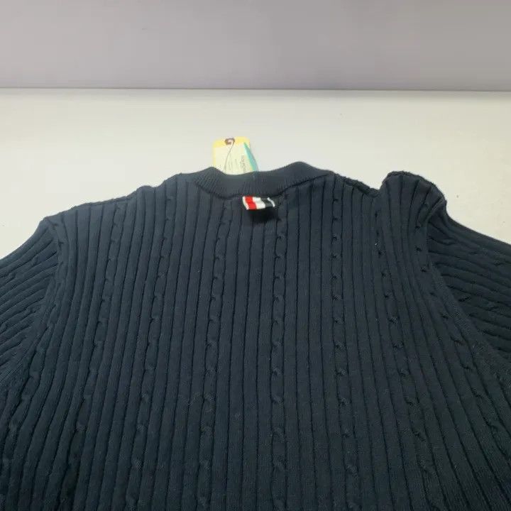 Thom Browne Thom Browne Classic Striped Navy Sweater -2507 Size US M / EU 48-50 / 2 - 4 Thumbnail