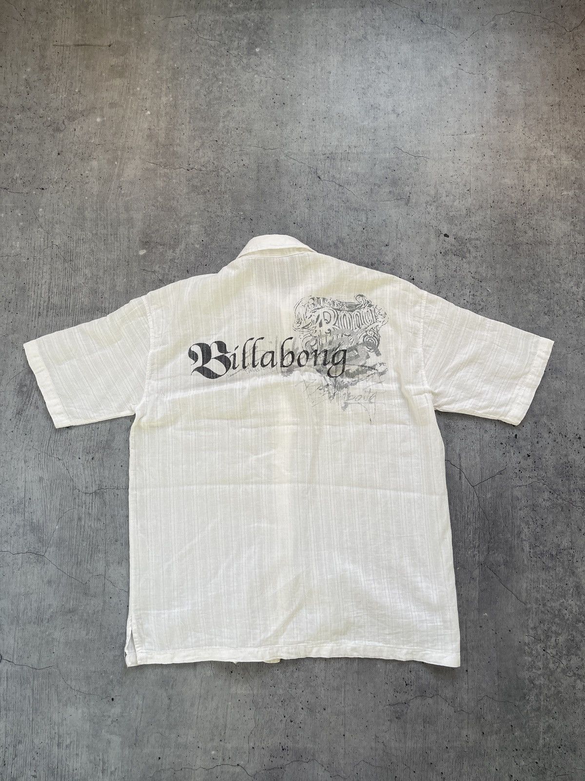 Billabong × Vintage Vintage Billabong Shirt Big Logo Y2K Japanese 90s Surf Size US XL / EU 56 / 4 - 4 Thumbnail