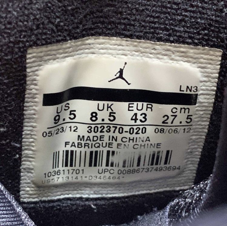 Jordan Brand Air Jordan 9 Retro “Olive” Size US 9.5 / EU 42-43 - 4 Thumbnail