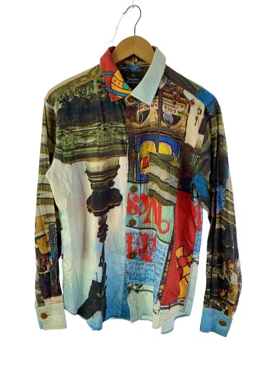 Vivienne Westwood Piccadilly Circus Orb Button Shirt Size US S / EU 44-46 / 1 - 1 Thumbnail