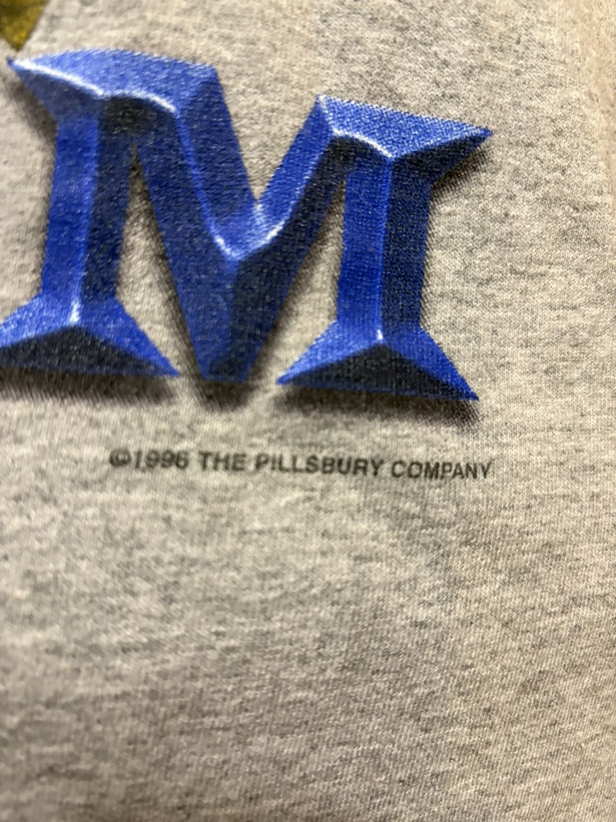 Vintage Vintage Pillsbury DoughBoy Tshirt 90’s World’s Gym Parody Size US XL / EU 56 / 4 - 4 Thumbnail