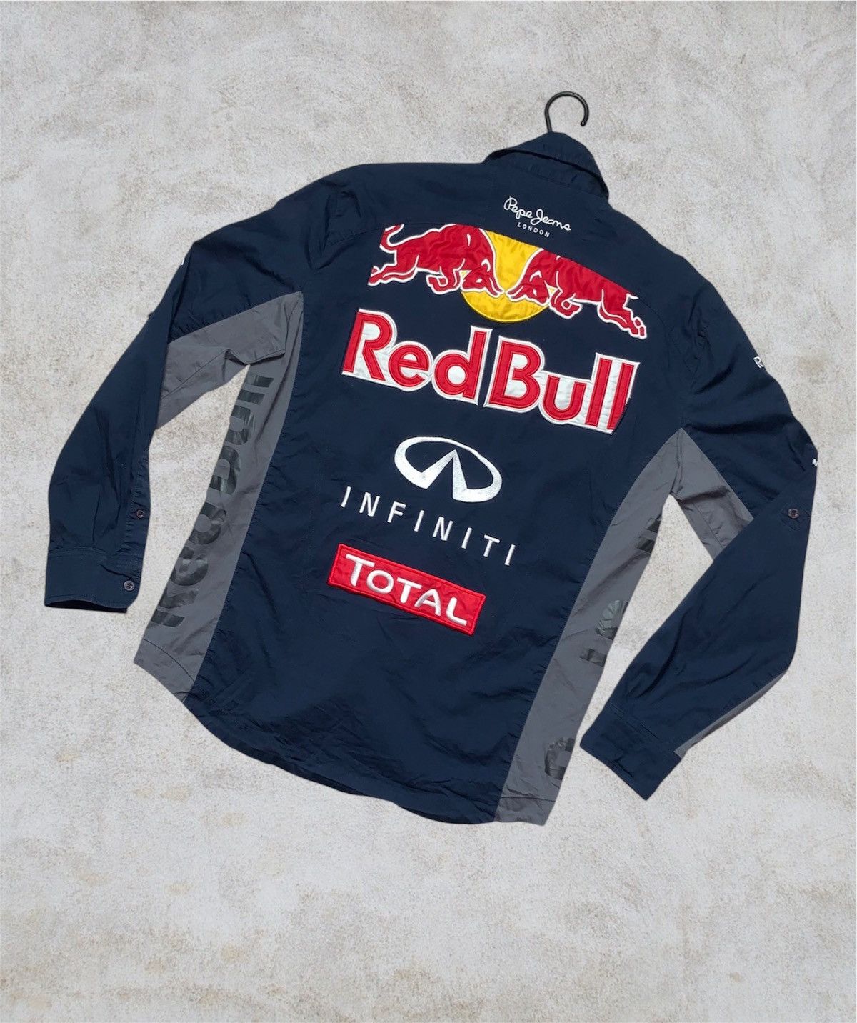 Racing Red Bull Streetwear Red bull Infiniti racing shirt Pepe jeans size M Grailed