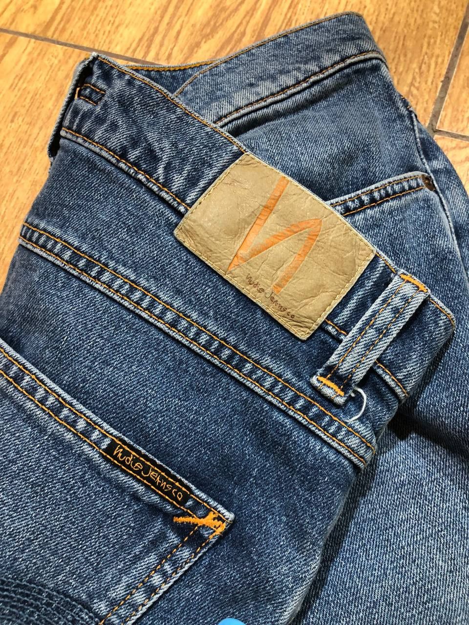 Nudie Jeans Nudie Jeans Wash Denim Tapered Jeans streetwear Size US 31 - 5 Thumbnail