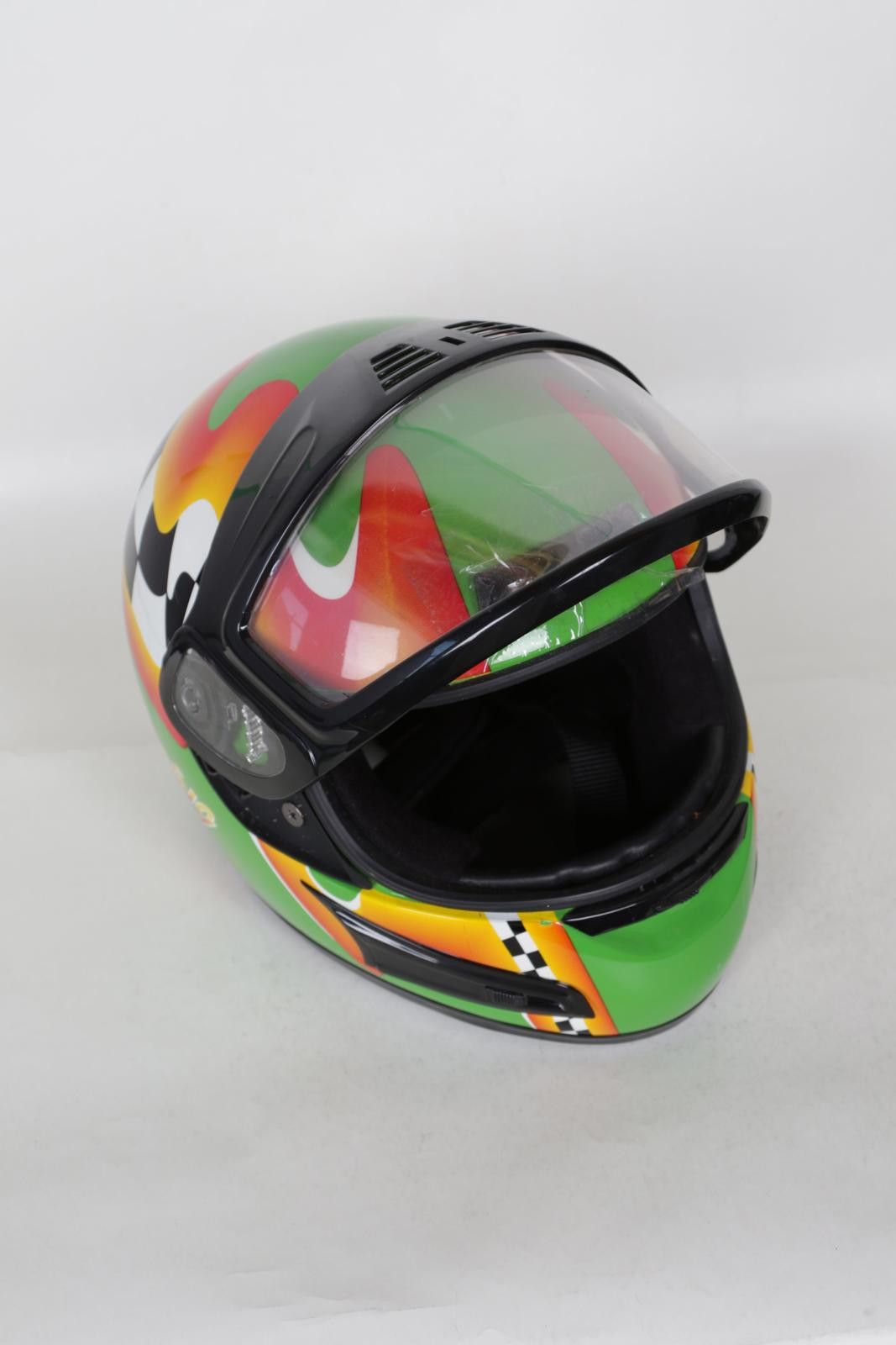 Jimmy Choo 00's Choko Flame Racing Helmet Size ONE SIZE - 5 Thumbnail