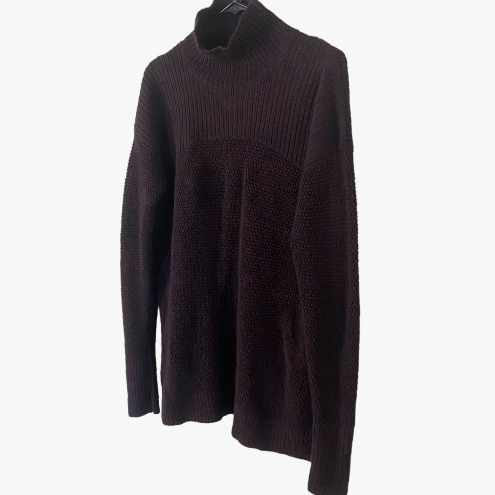 Lululemon Lululemon Warmth & Restore Merino Wool Knit Turtle-Neck Pullover Sweater Purple Women's 12 Size XL / US 12-14 / IT 48-50 - 2 Thumbnail