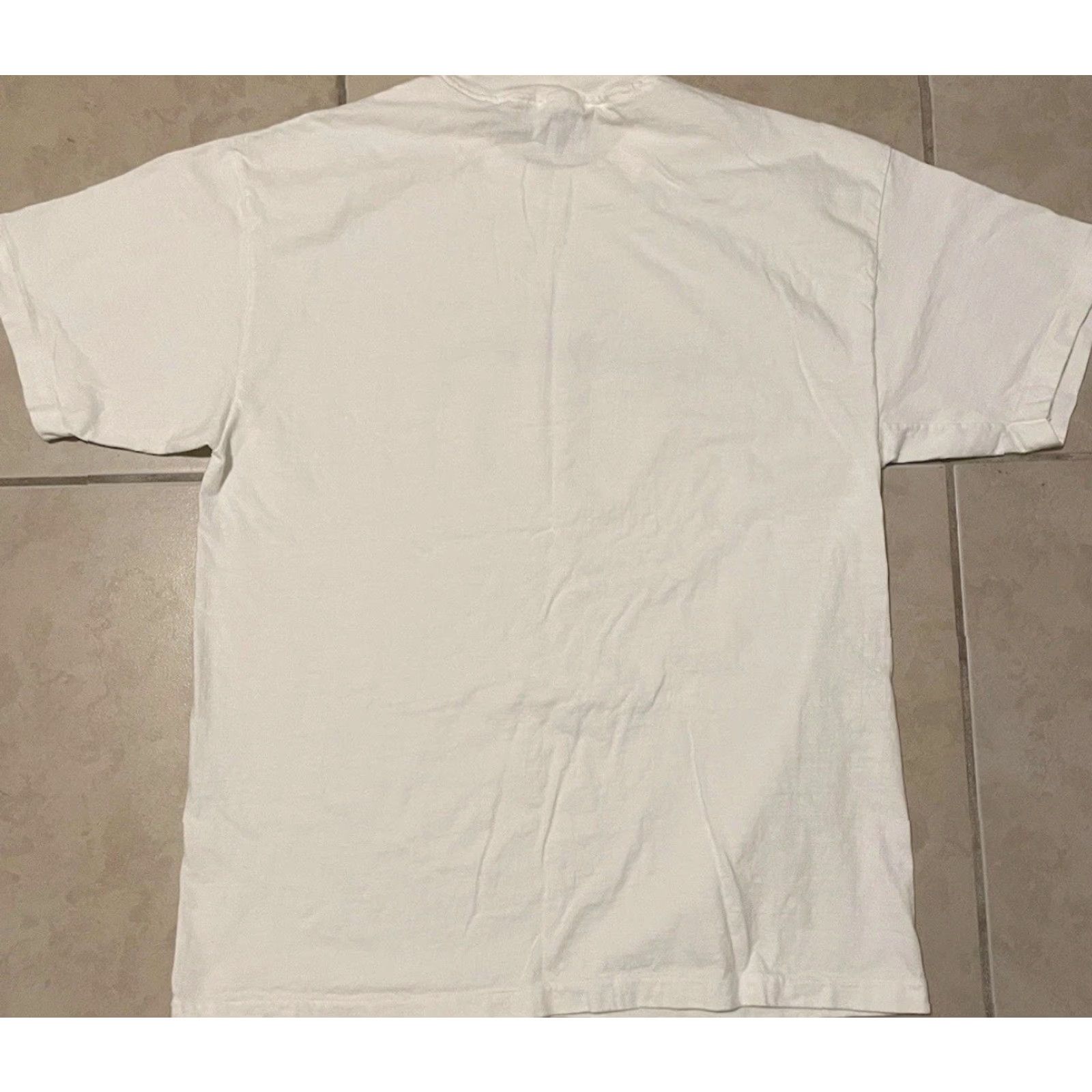 Vintage VINTAGE A Different Drum Shirt L White 90s Synth Pop Concert Band Music Festival Rock Punk 90s Mens T-Shirt Size US L / EU 52-54 / 3 - 4 Thumbnail