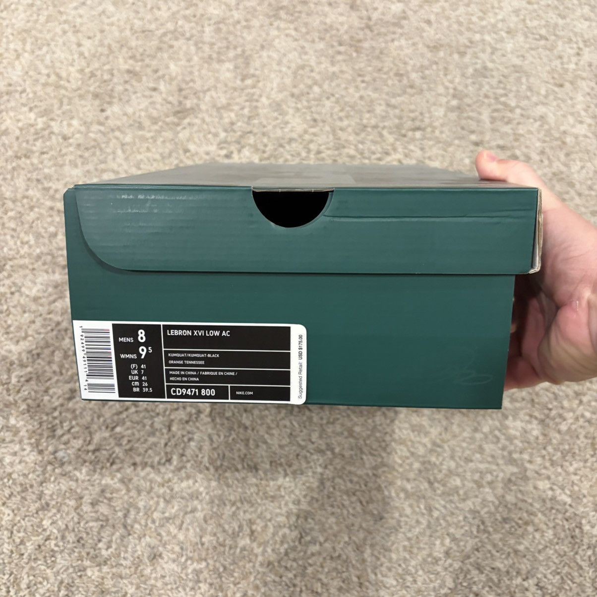 Nike Nike LeBron 16 Low Atmos Safari Size US 8 / EU 41 - 7 Thumbnail
