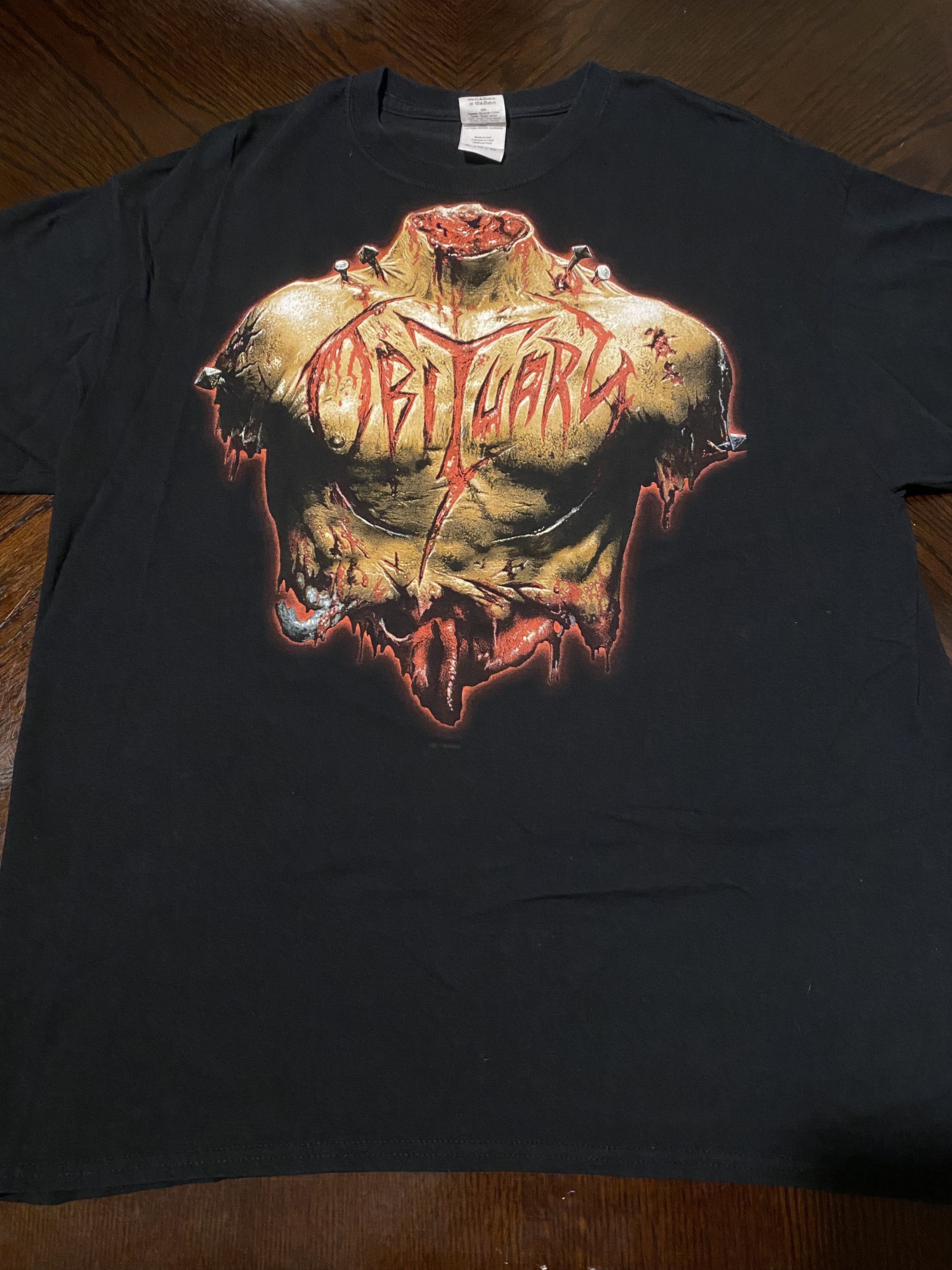 Other 2014 Obituary Inked in Blood Torso Size US XL / EU 56 / 4 - 2 Thumbnail