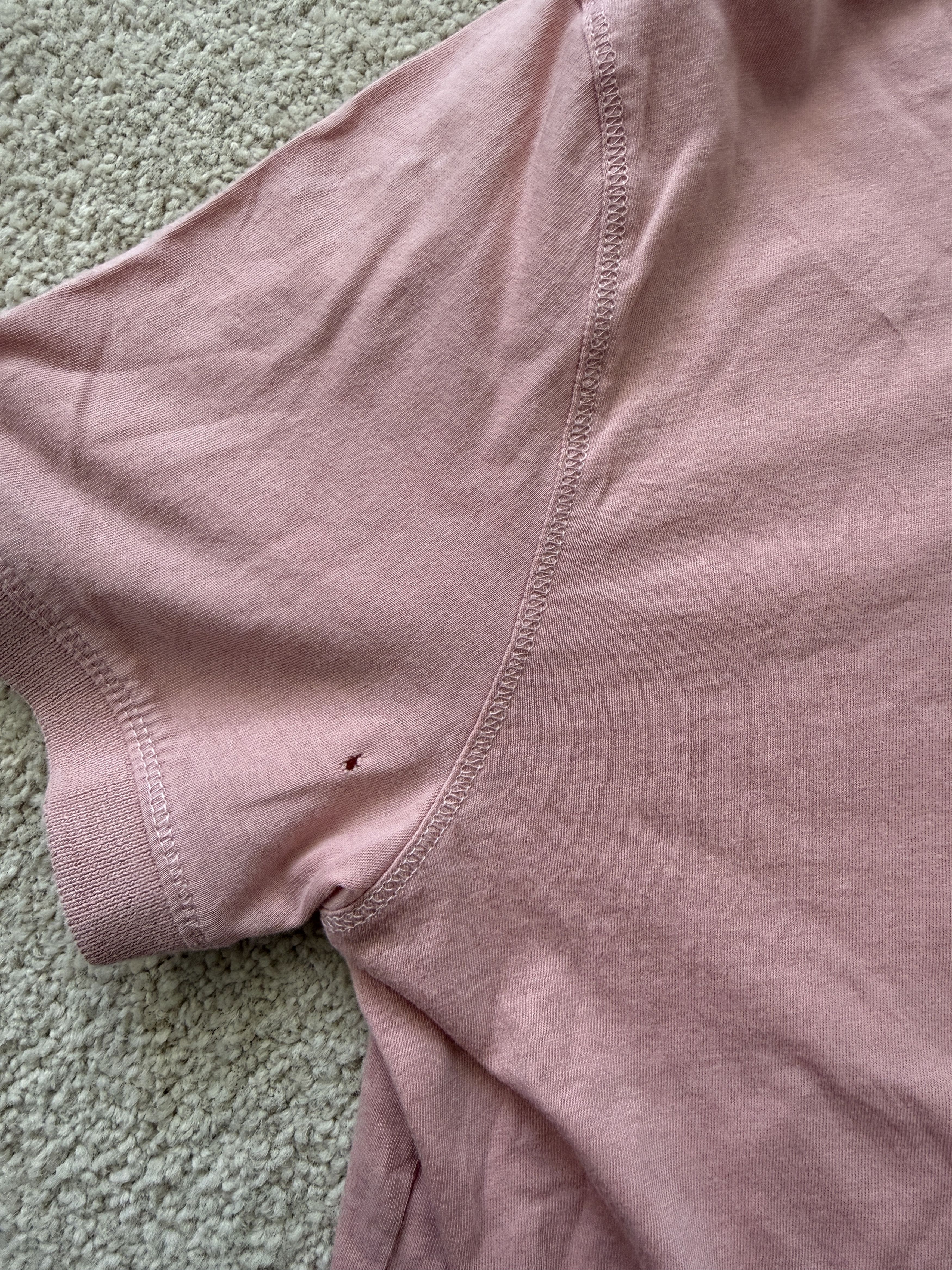 Allsaints All Saints Mens Medium Short Sleeve Pink Polo Size US XS / EU 42 / 0 - 5 Thumbnail