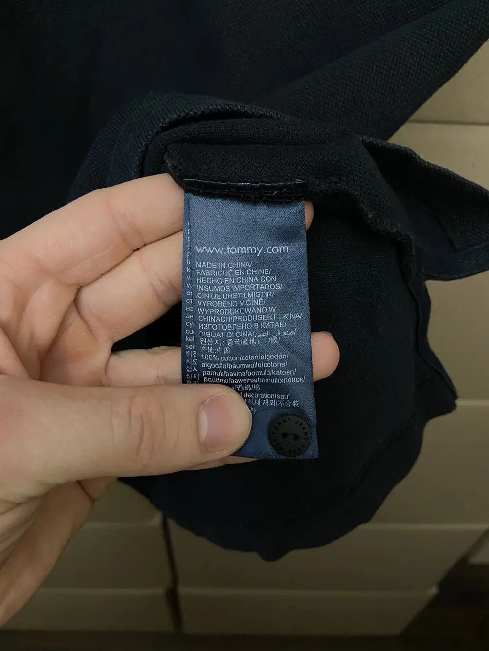 Tommy Hilfiger VINTAGE TOMMY HILFIGER BLACK POLO T SHIRT LUXURY OLD MONEY Size US M / EU 48-50 / 2 - 10 Thumbnail