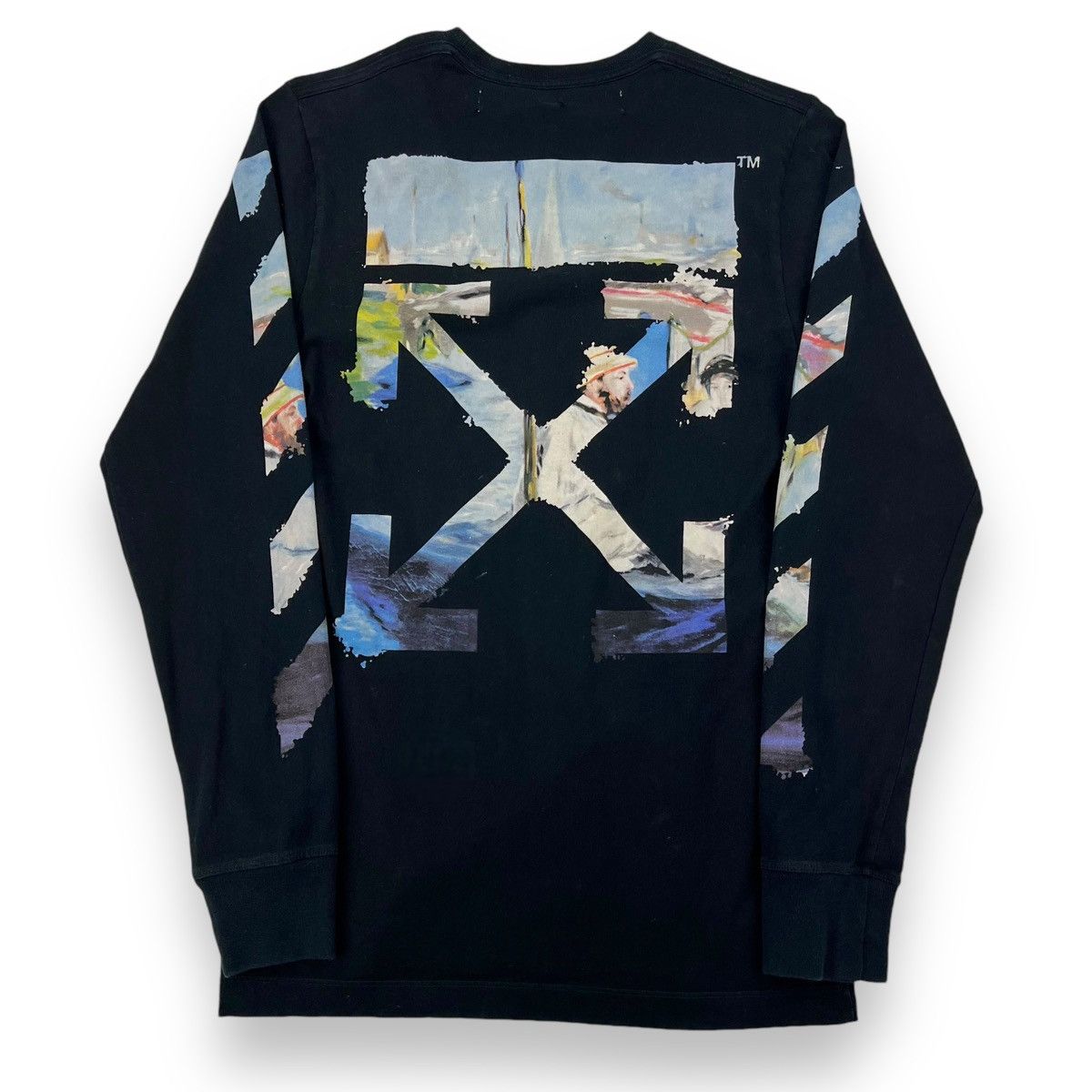 Off-White Off-White Monet Arrows Long Sleeve T Shirt Size US XS / EU 42 / 0 - 3 Thumbnail