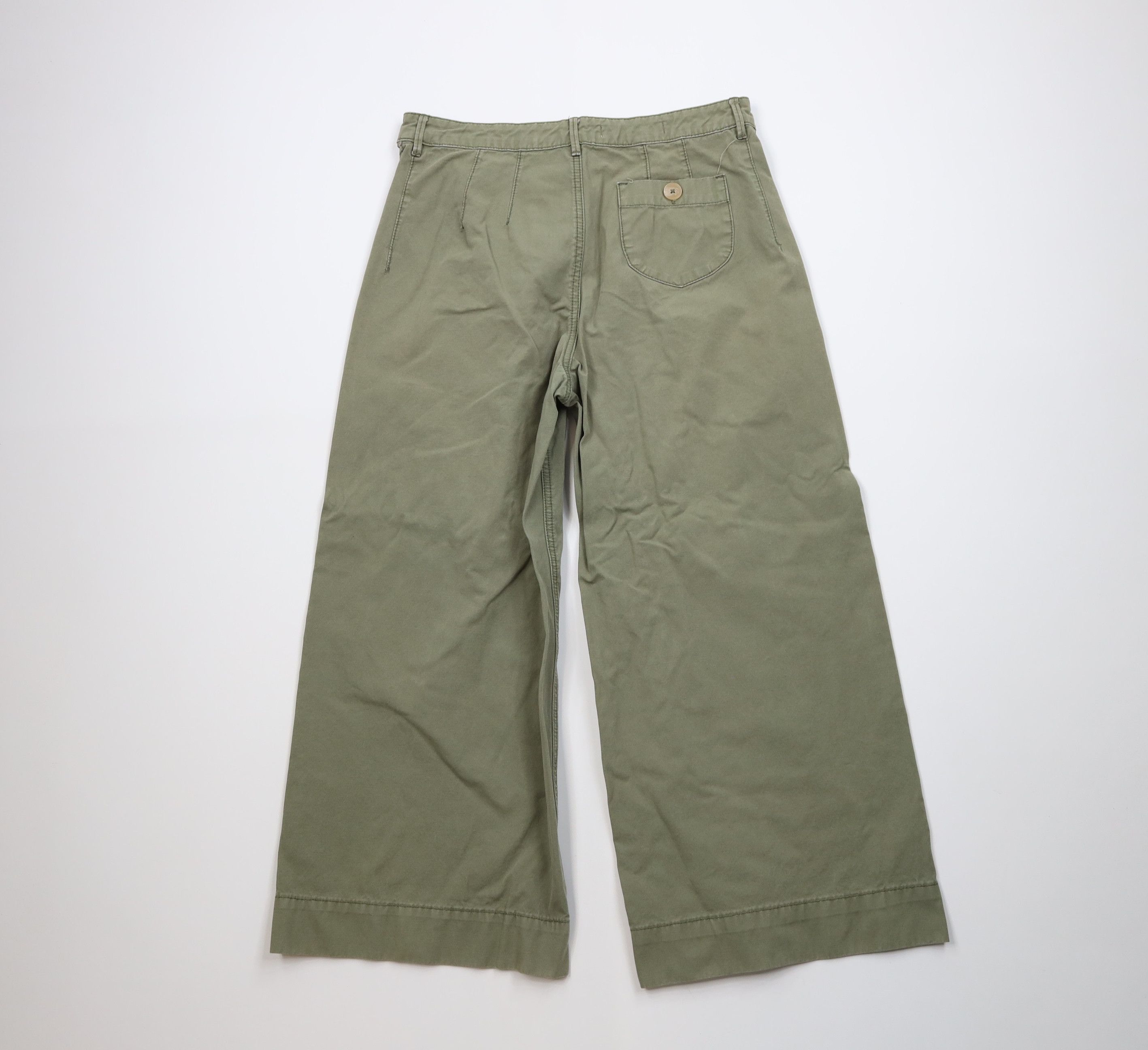 Anthropologie Anthropologie Pilcro Letterpress Wide Leg Capris Pants Size 29" - 7 Thumbnail