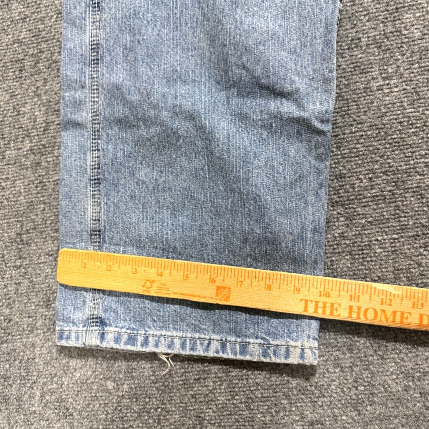 Lee VINTAGE Lee Carpenter Jeans Men's 38x30 Light Washed Blue Wide Leg Baggy Y2K, Regular Size Mens Size US 38 / EU 54 - 7 Thumbnail